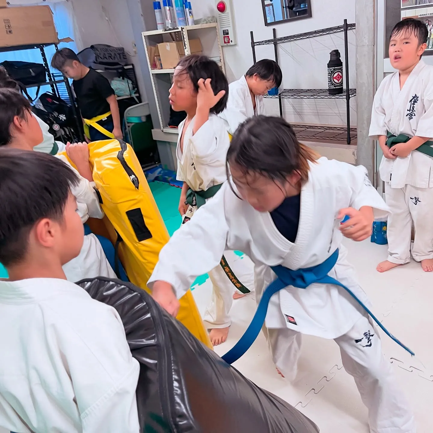 今日も暑かったですが、みんな稽古頑張りました！