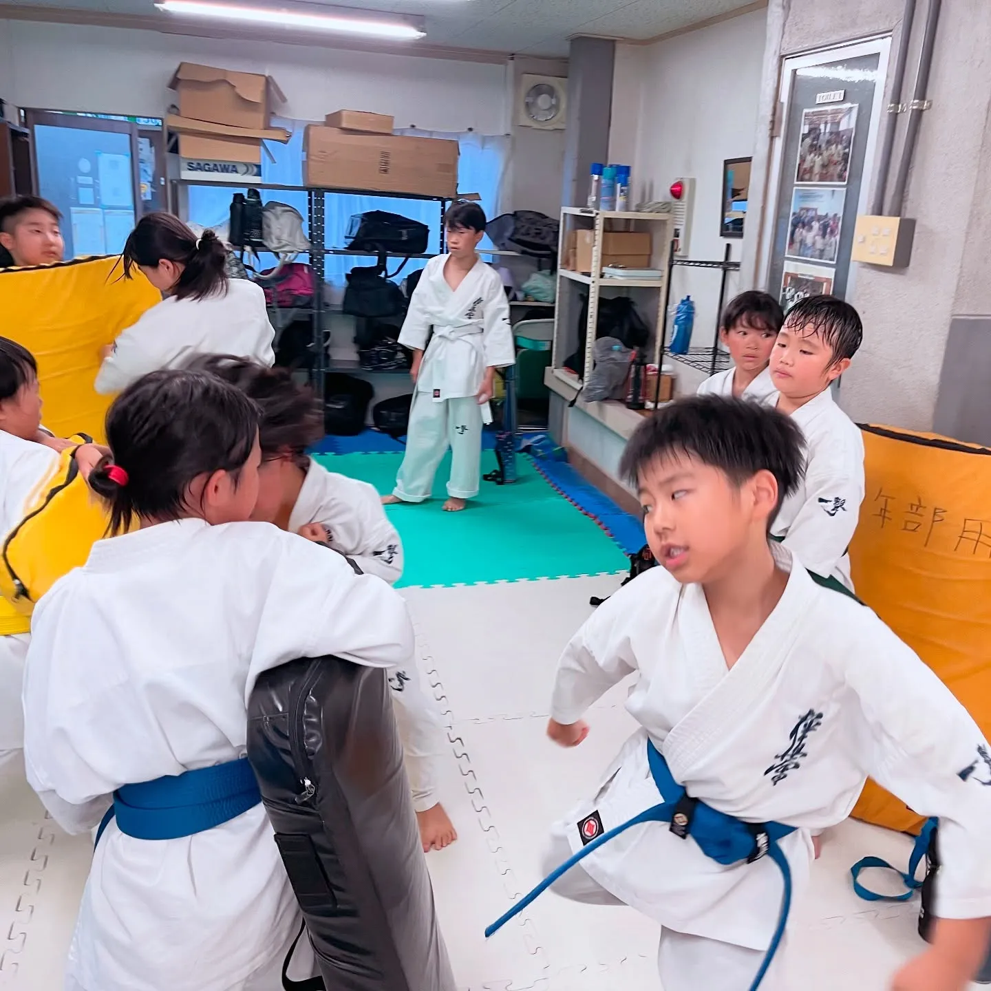 今日も暑かったですが、みんな稽古頑張りました！