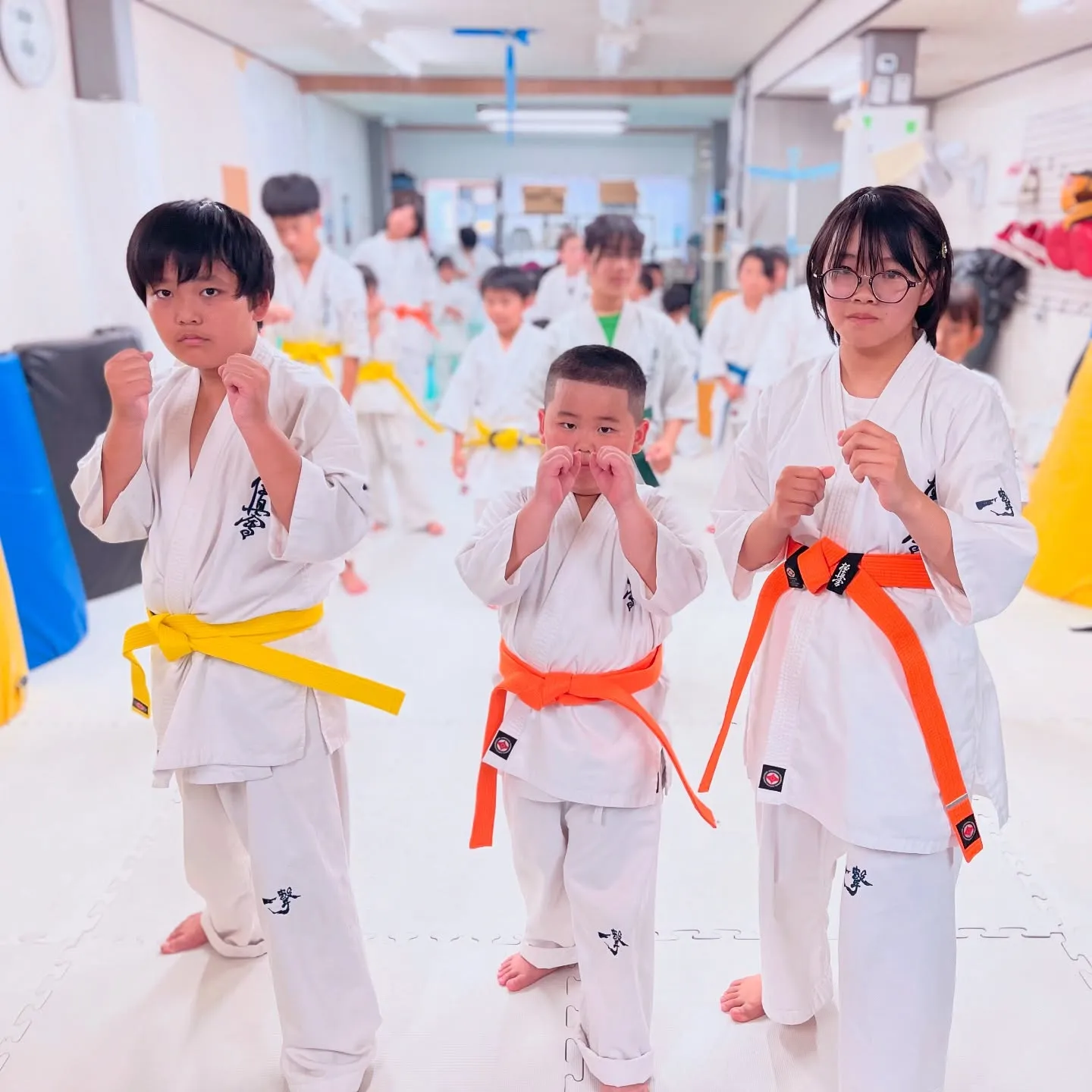 少年部！新しい帯です！