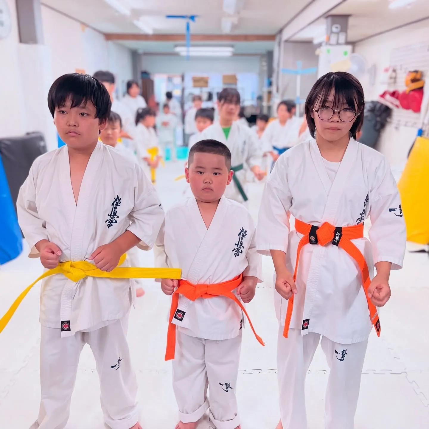 少年部！新しい帯です！