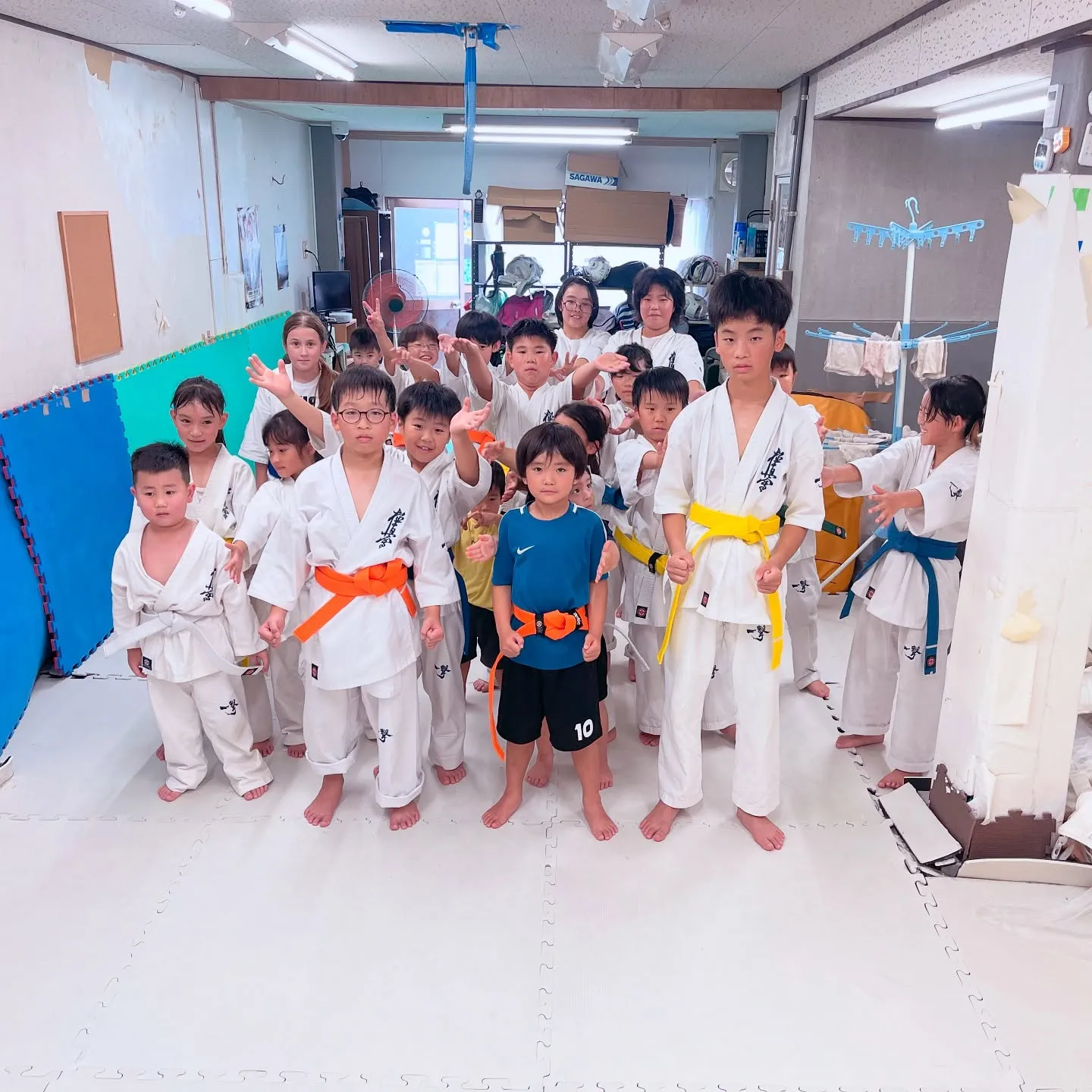 みんなから気合いをもらいました！