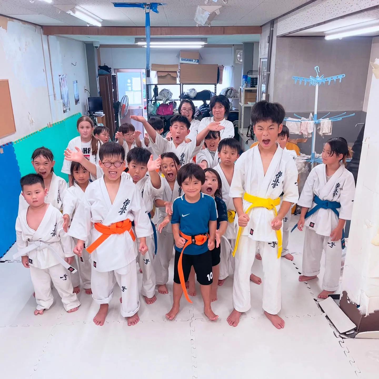 みんなから気合いをもらいました！