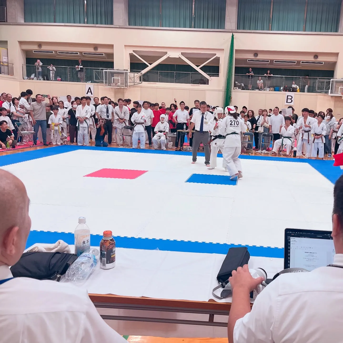 昨日は広島で全中四国大会でした！