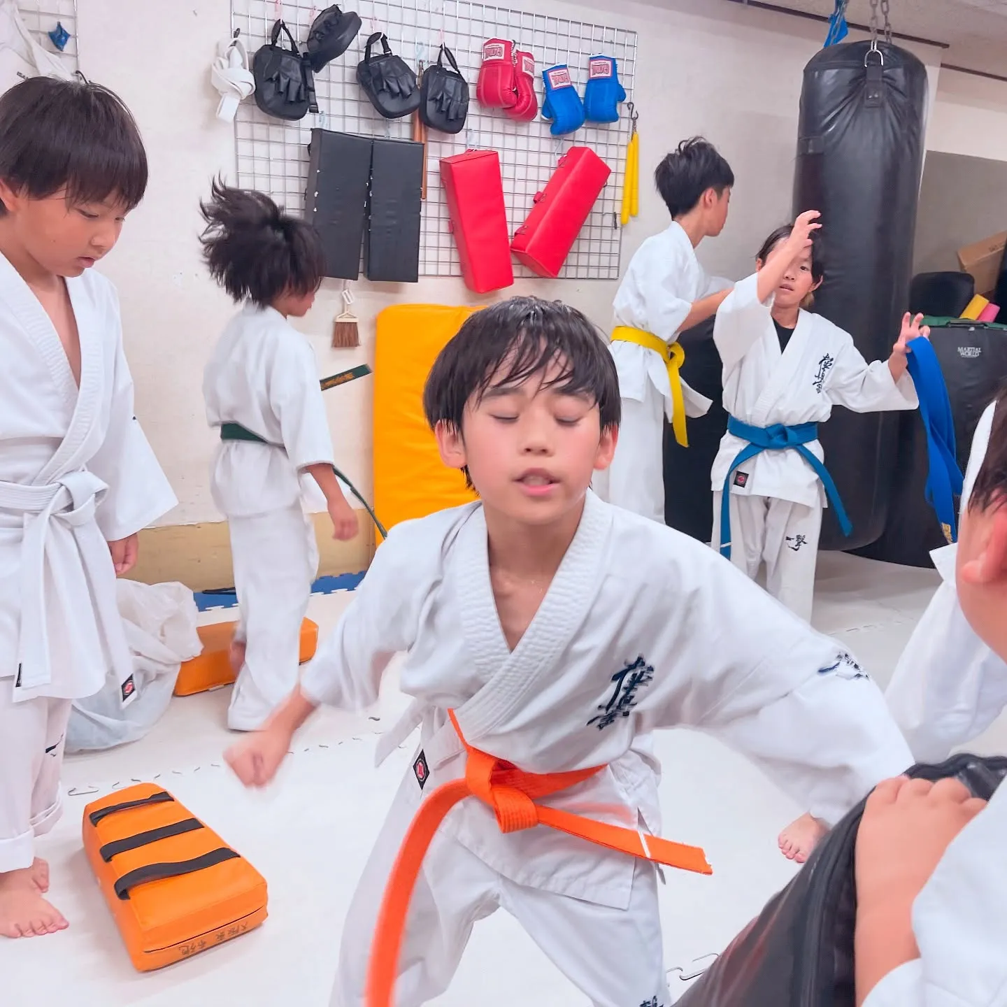 少年部!日々頑張ってます!