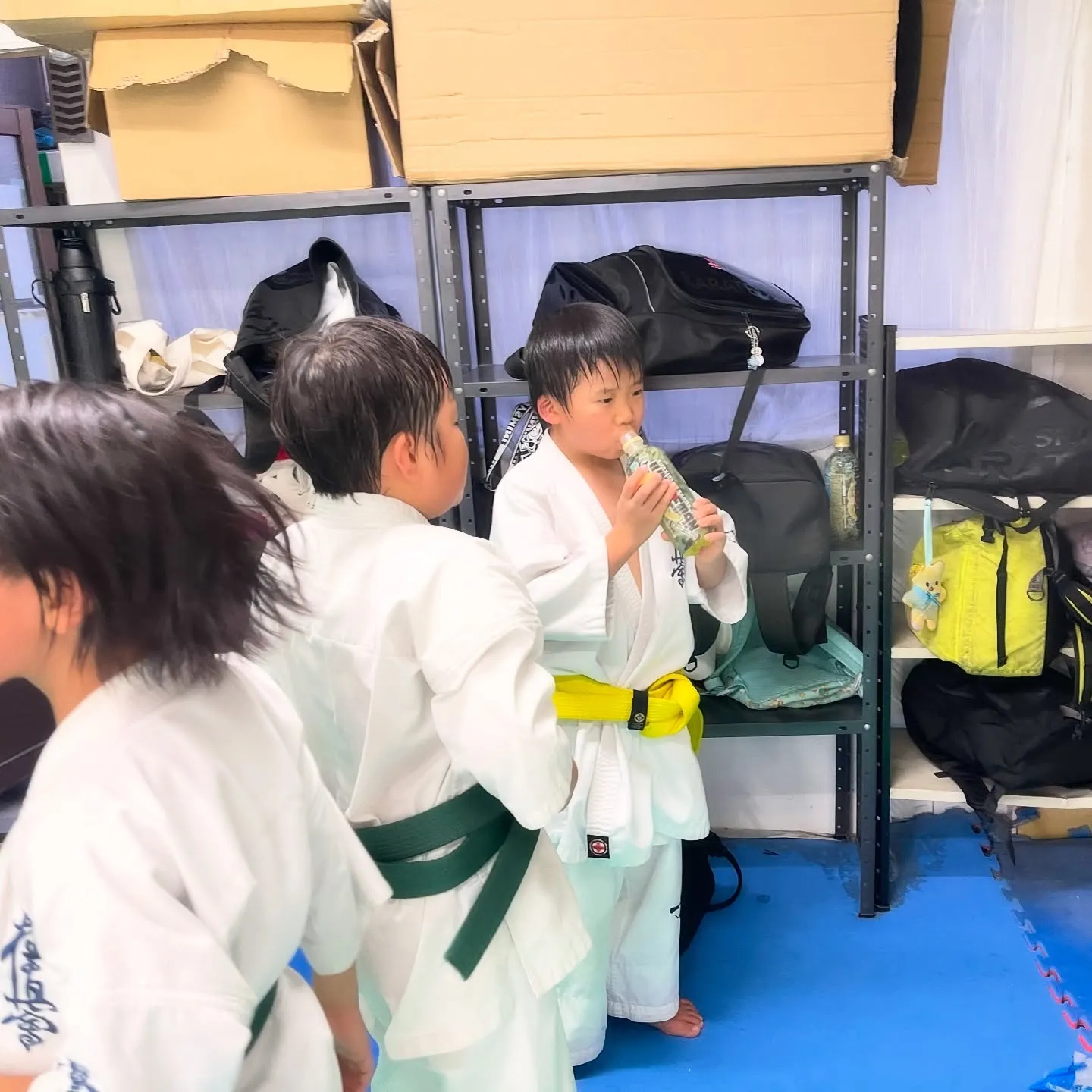 今日も暑かったね！