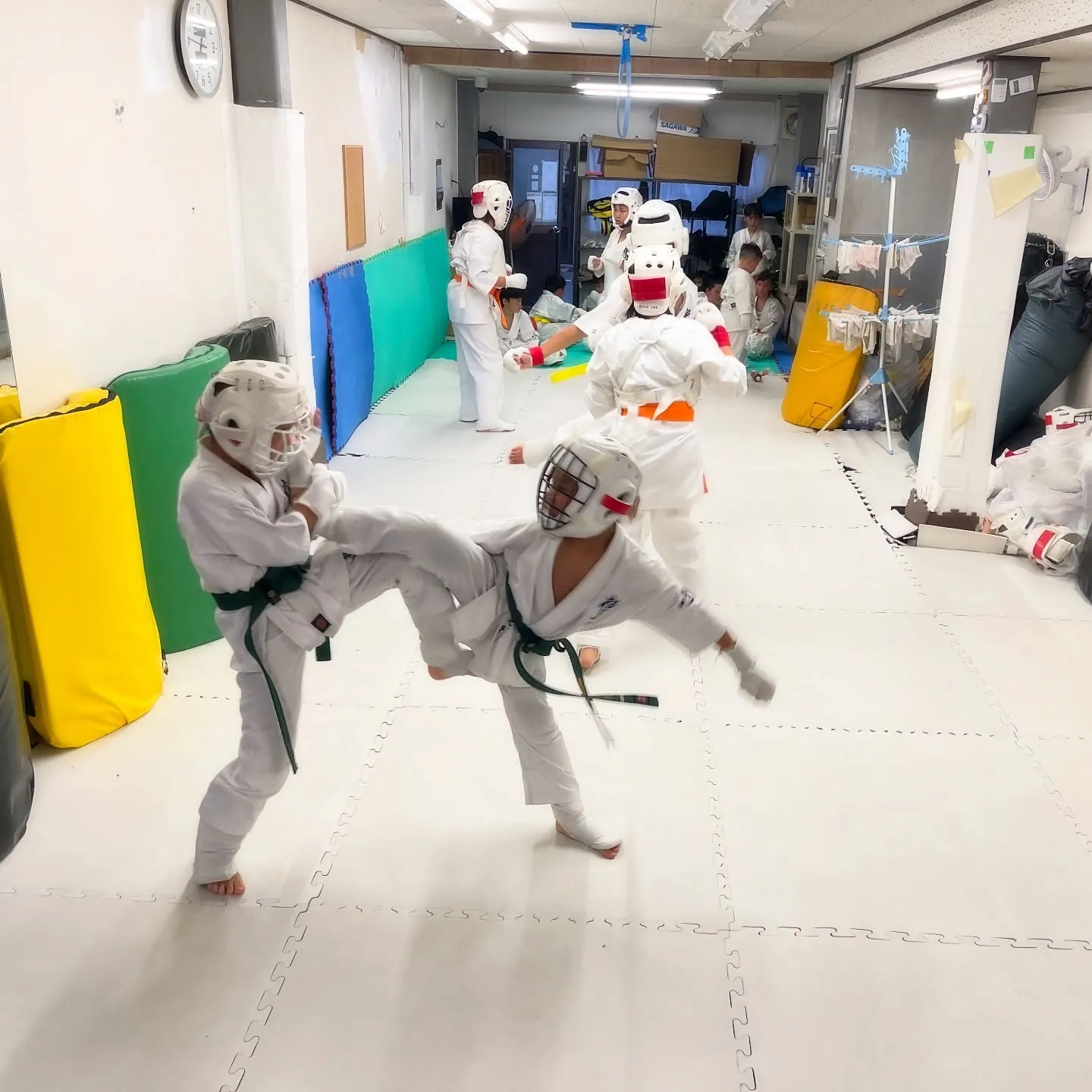 今日は暑すぎました！