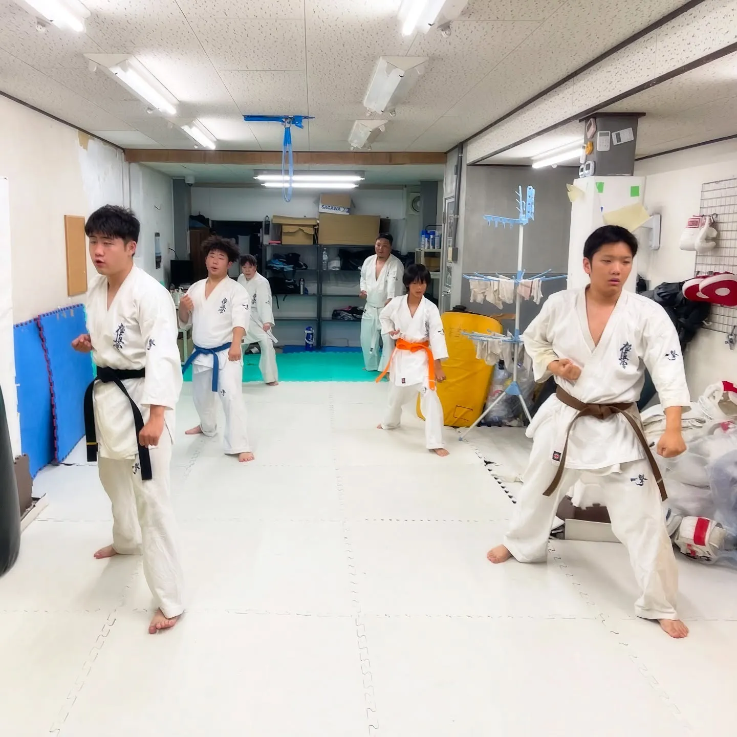 一般部！暑さに負けず稽古頑張りました！