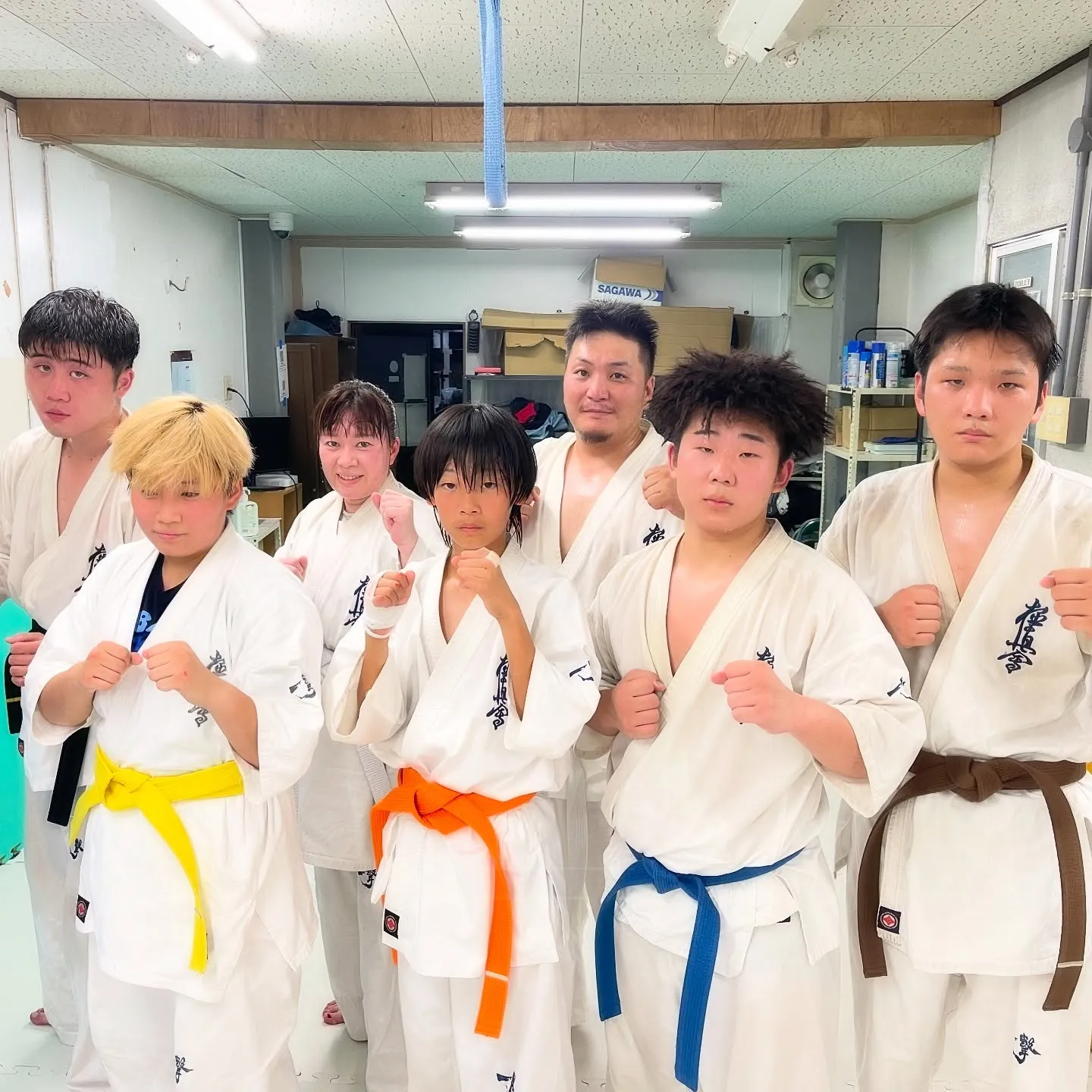 一般部！暑さに負けず稽古頑張りました！