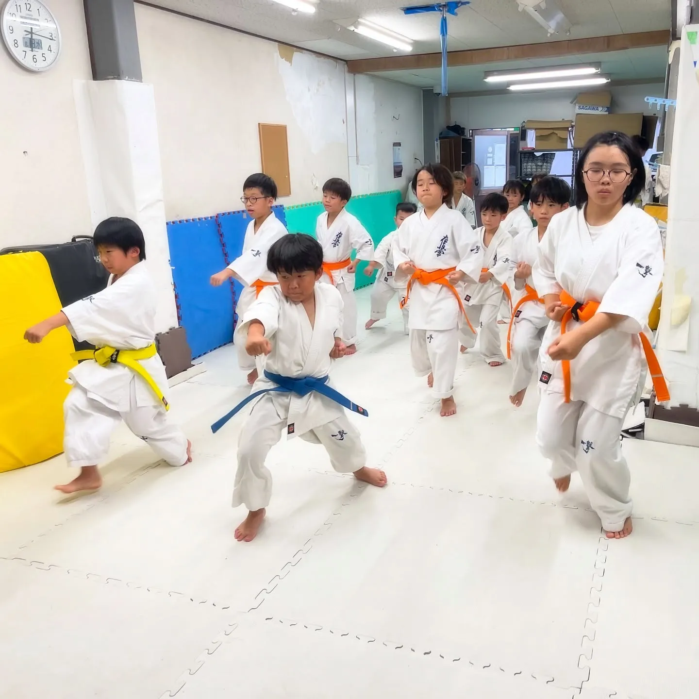 盆休みまで稽古頑張れ！