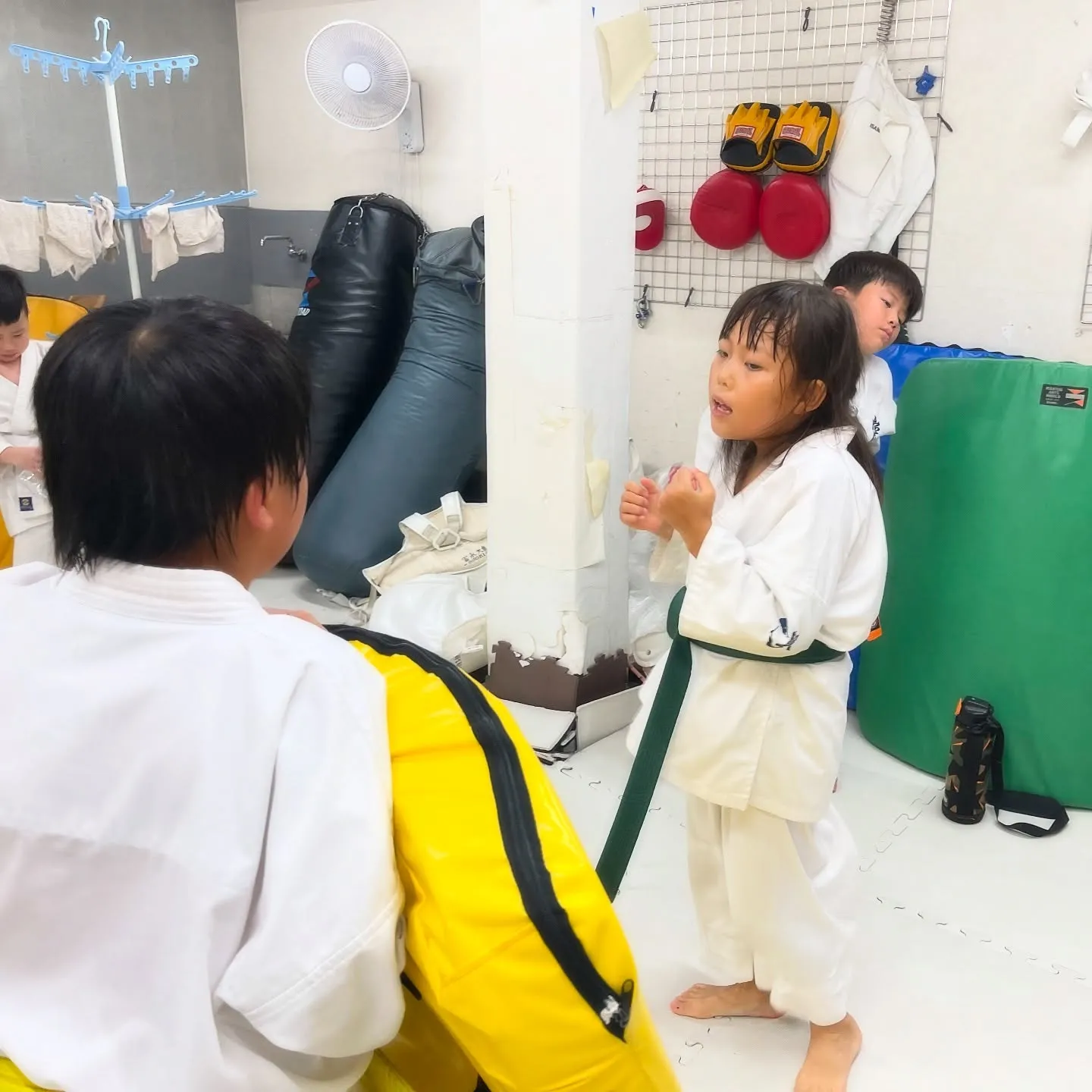 盆休みまで稽古頑張れ！