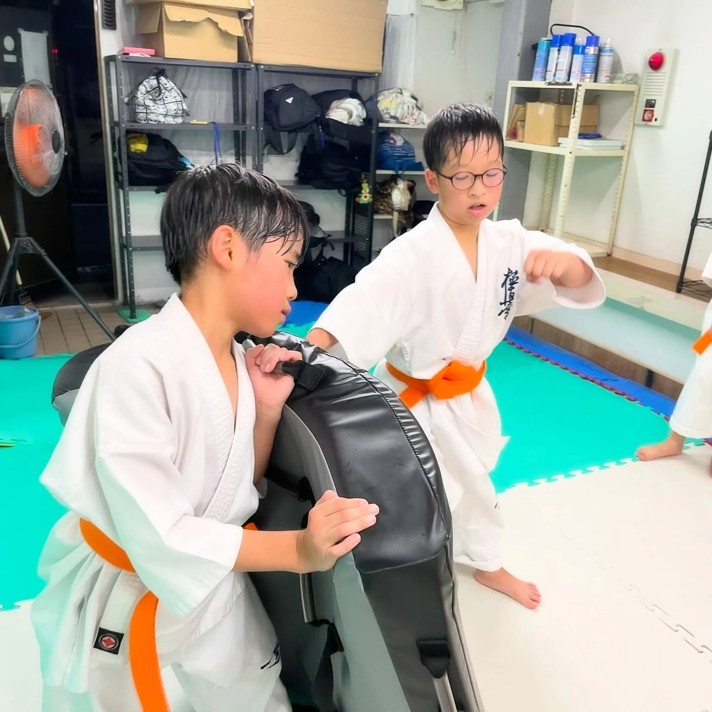 盆休みまで稽古頑張れ！