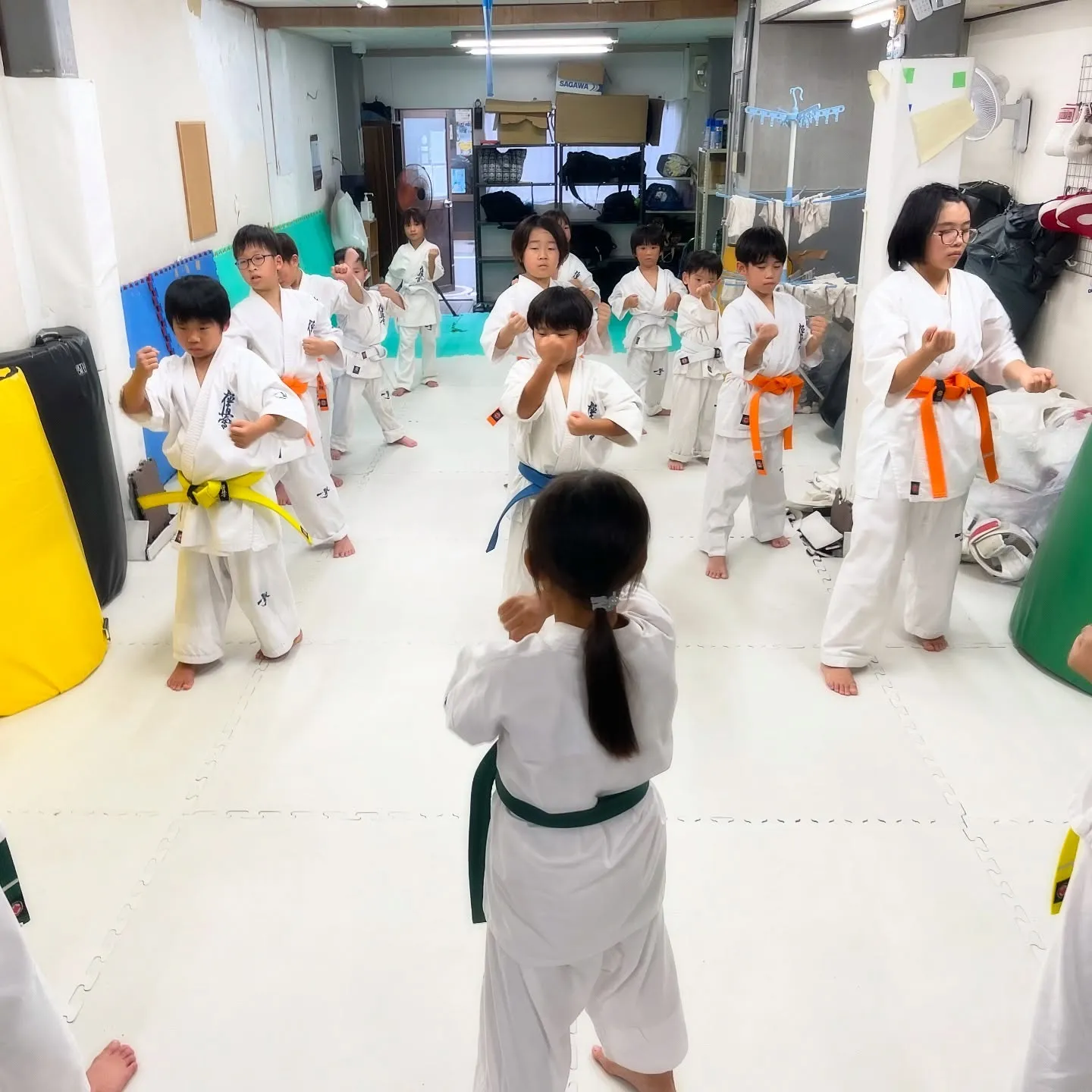 盆休みまで稽古頑張れ！