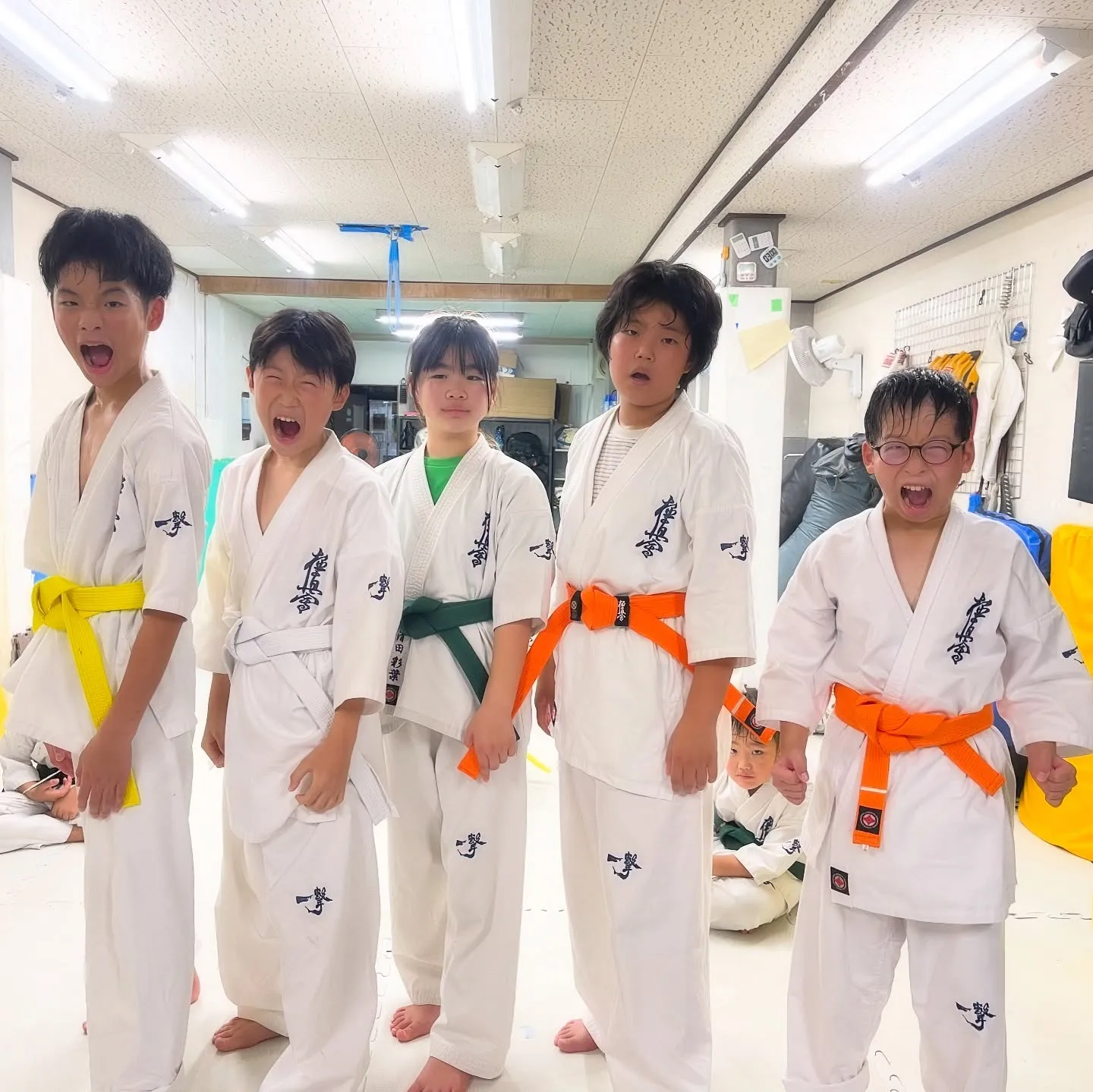 今日から稽古再開です！