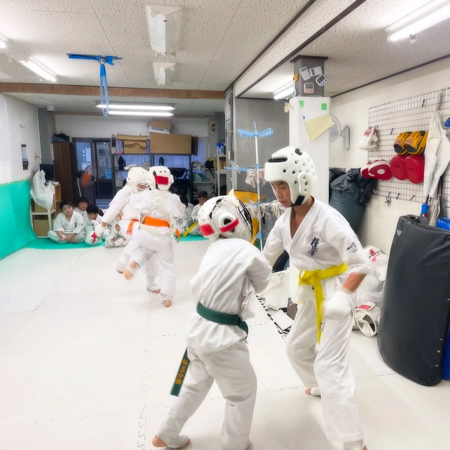 今日から稽古再開です！