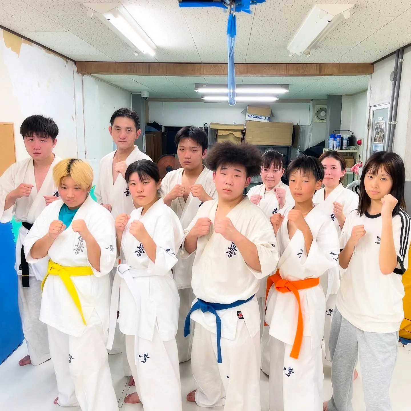 中学生～壮年まで暑さに負けず頑張りました！