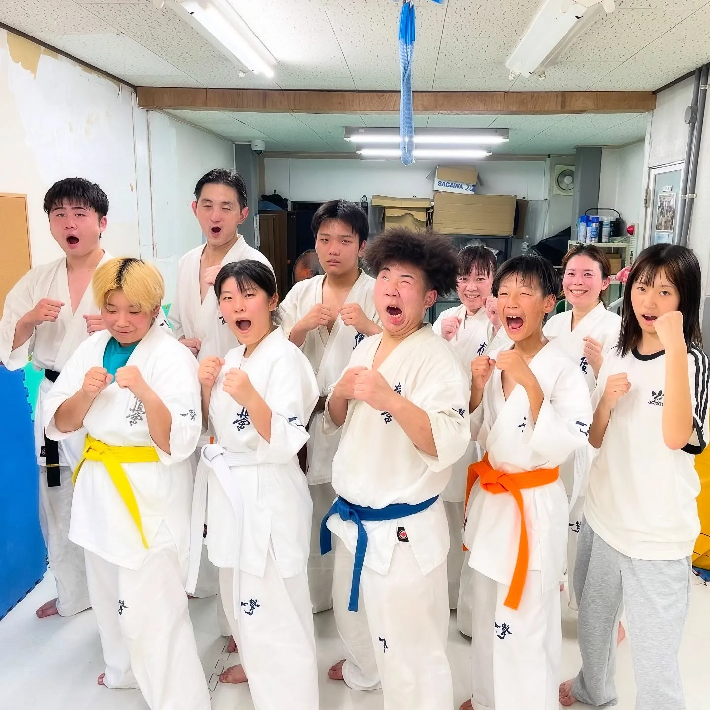 中学生～壮年まで暑さに負けず頑張りました！