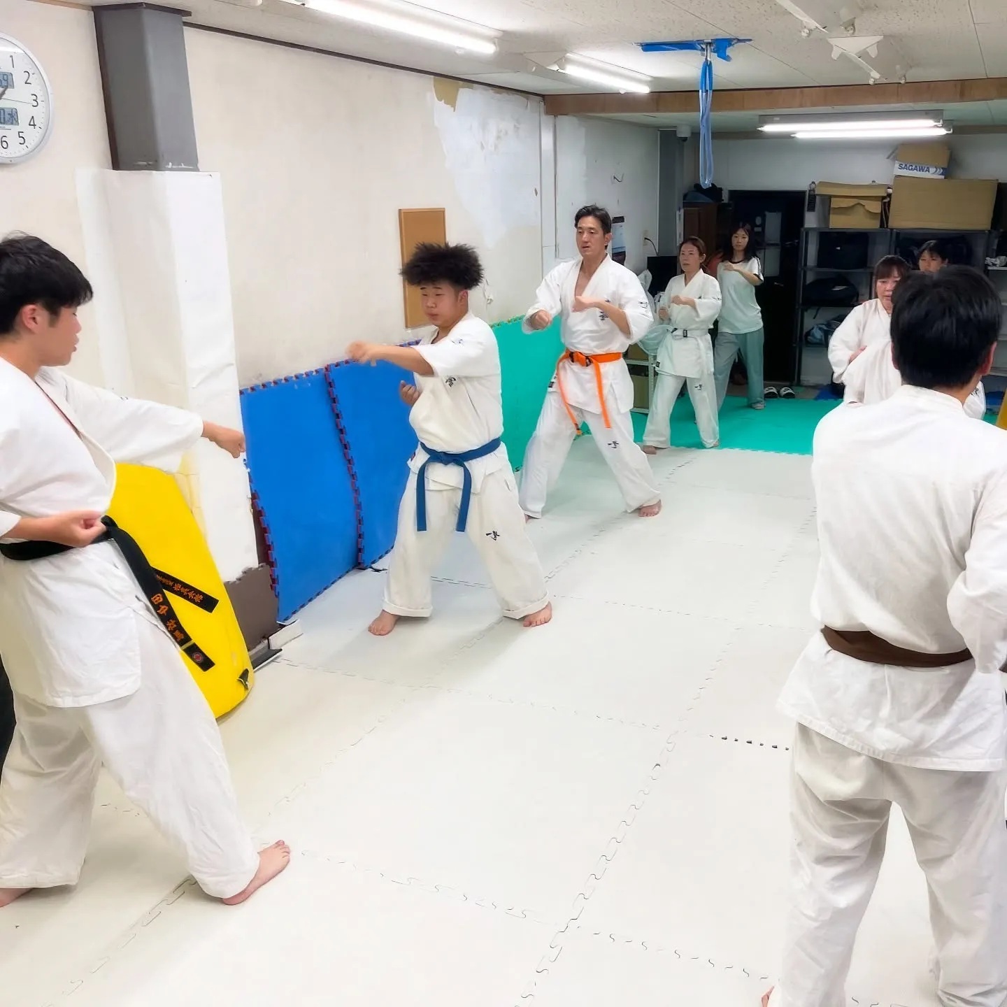 中学生～壮年まで暑さに負けず頑張りました！