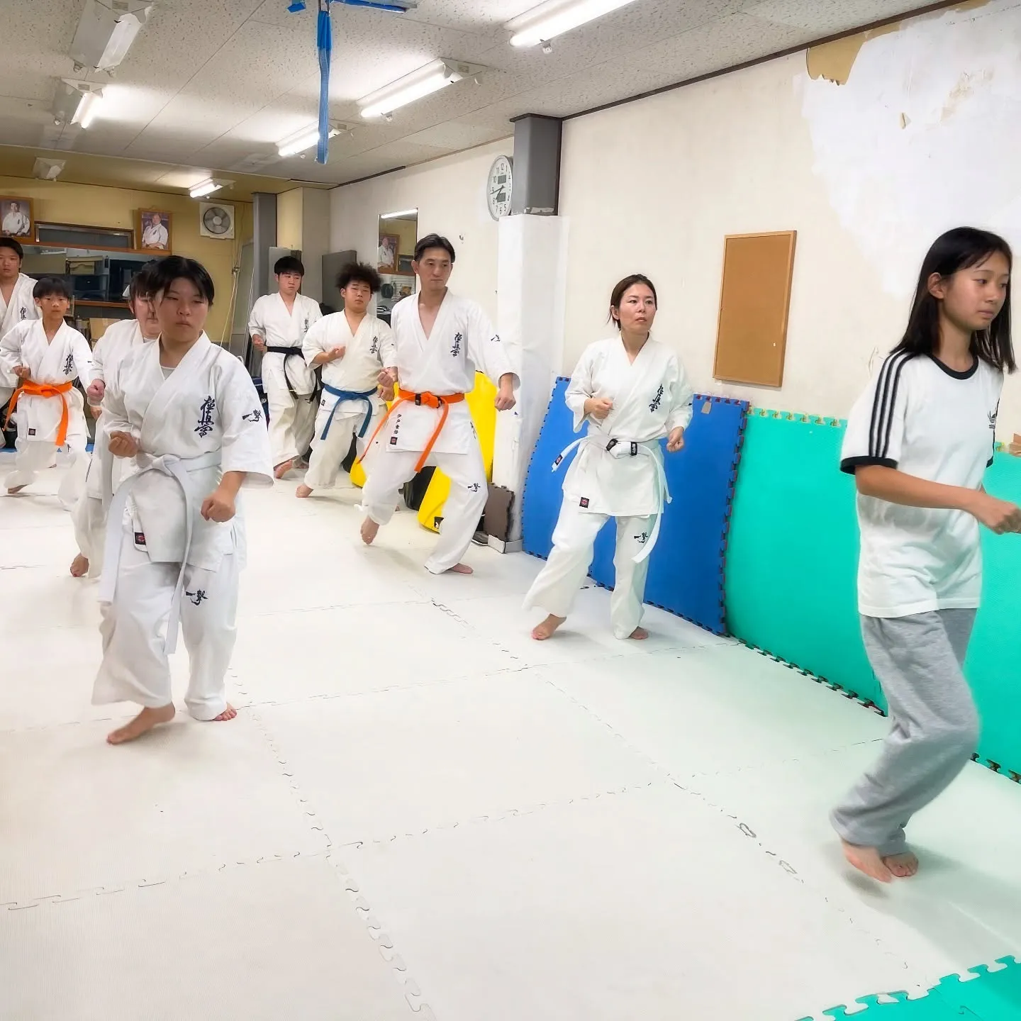 中学生～壮年まで暑さに負けず頑張りました！