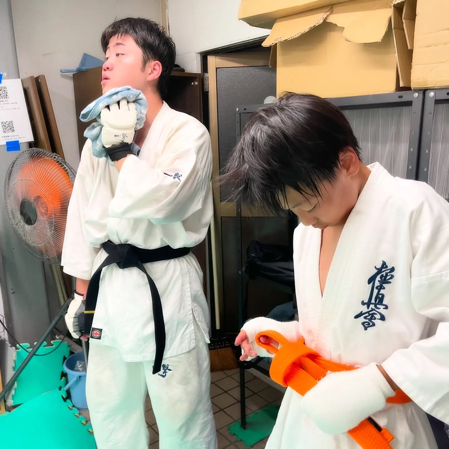 中学生～壮年まで暑さに負けず頑張りました！