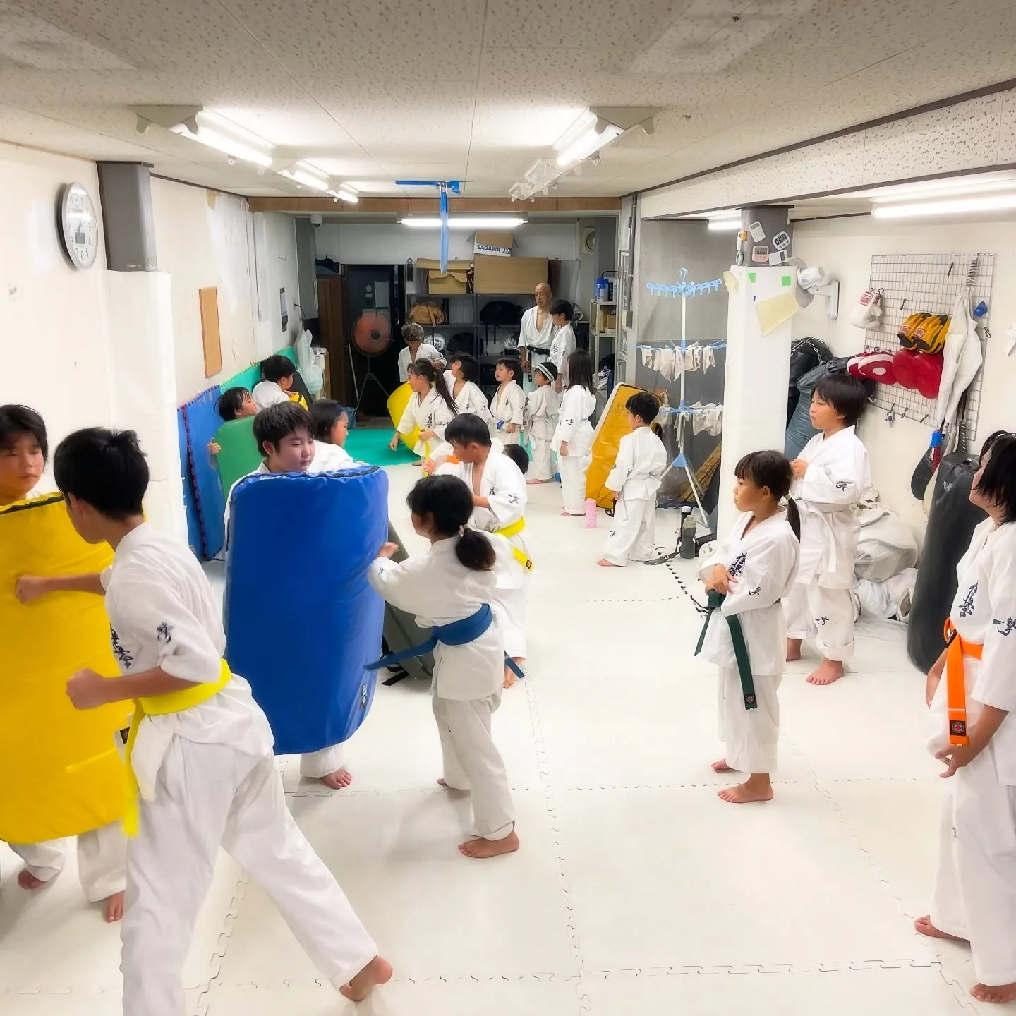 少年部！学校が明日から始まる子もいてますが、頑張れよ！