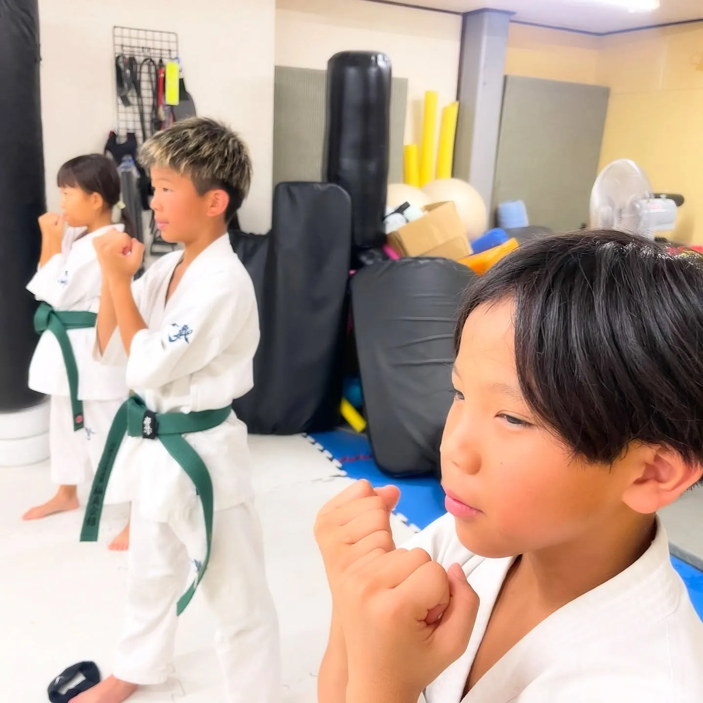 少年部！学校が明日から始まる子もいてますが、頑張れよ！