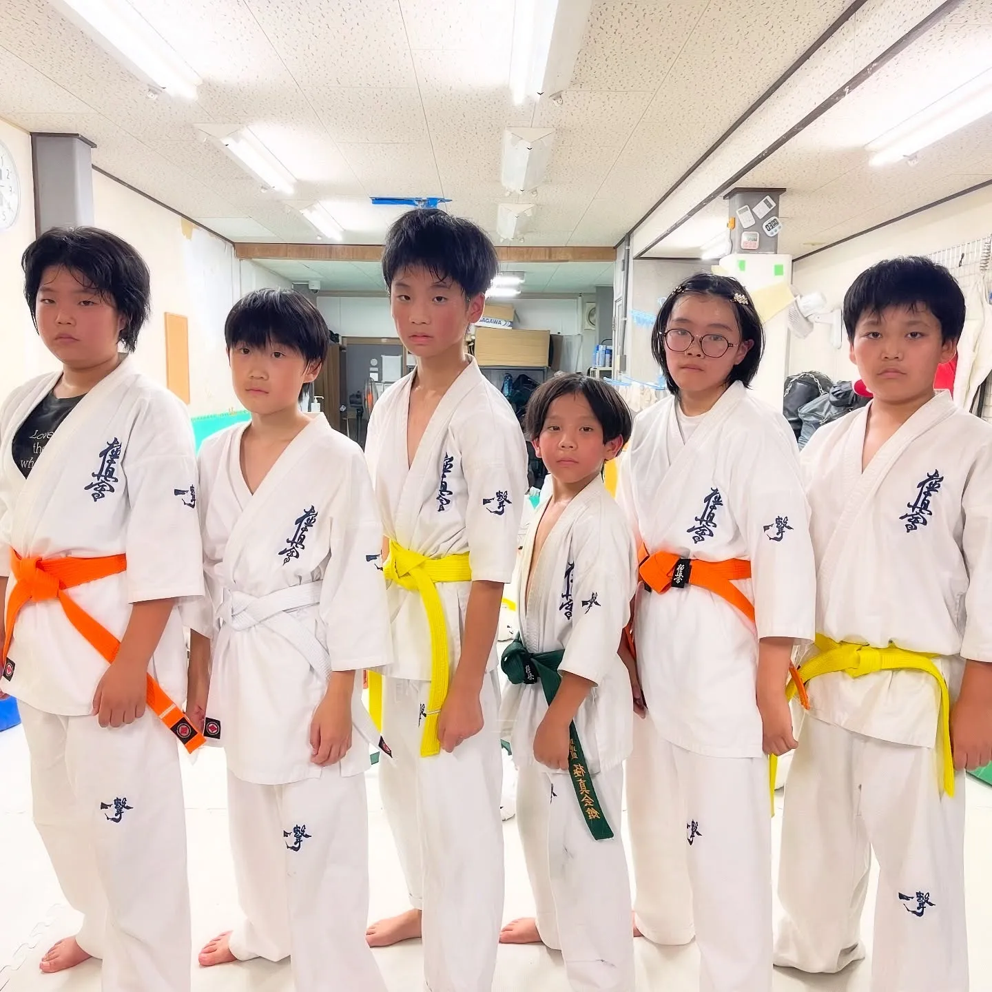 少年部！高学年！頼りにしてます！