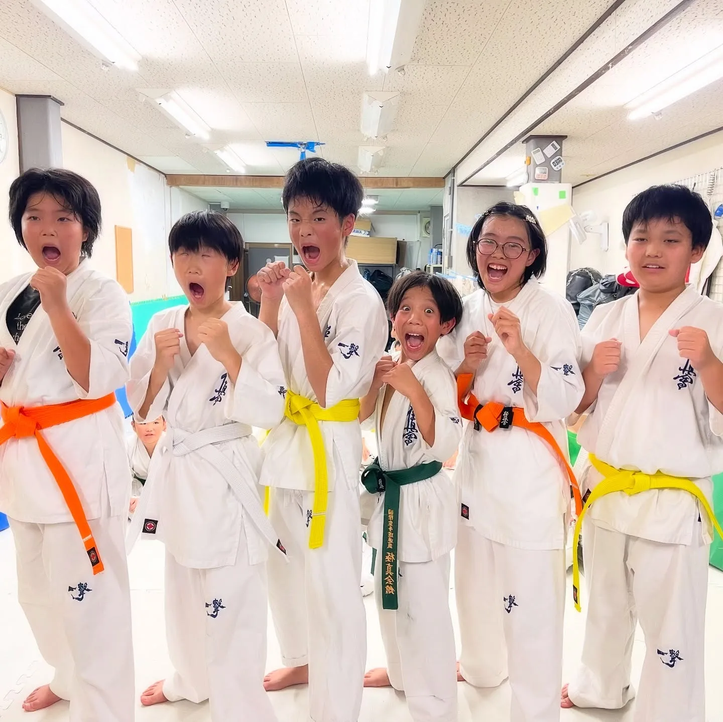 少年部！高学年！頼りにしてます！