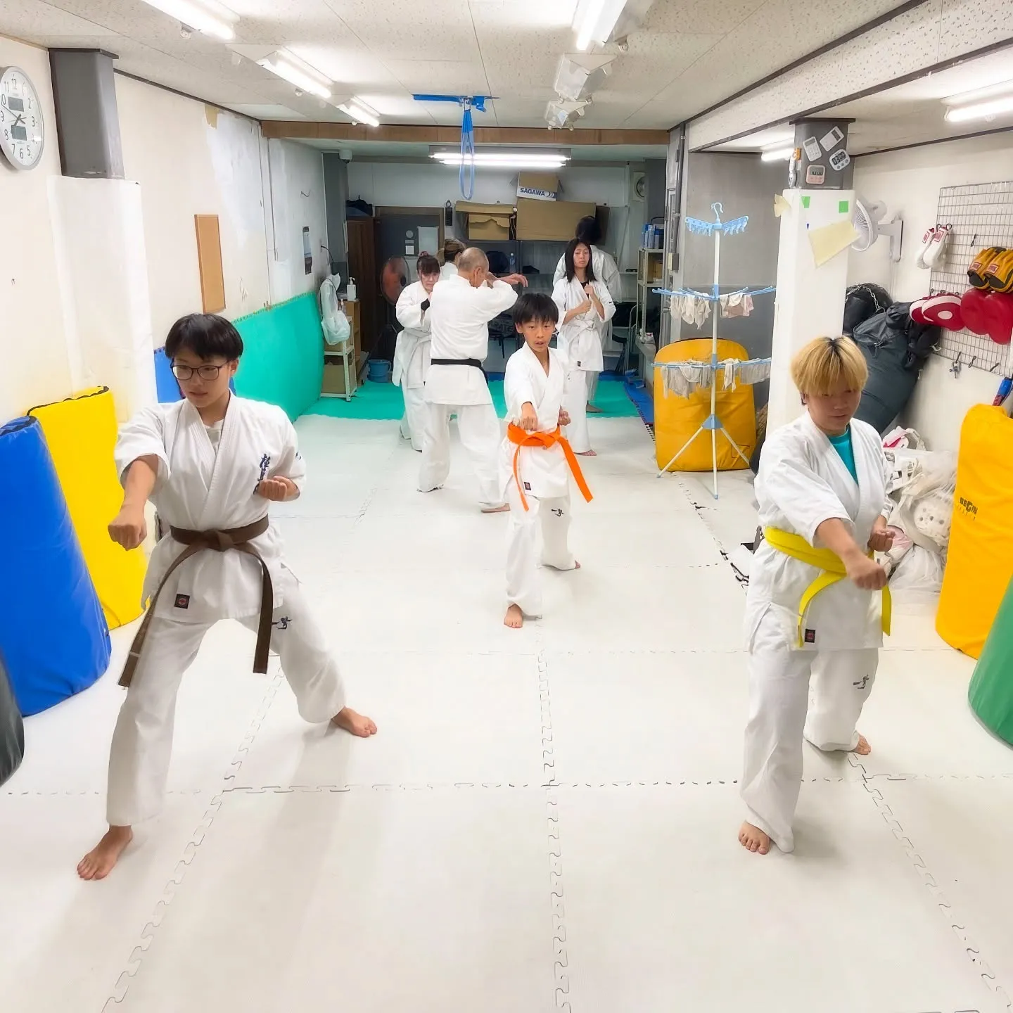 一般部！今日も暑さに負けず頑張りました！