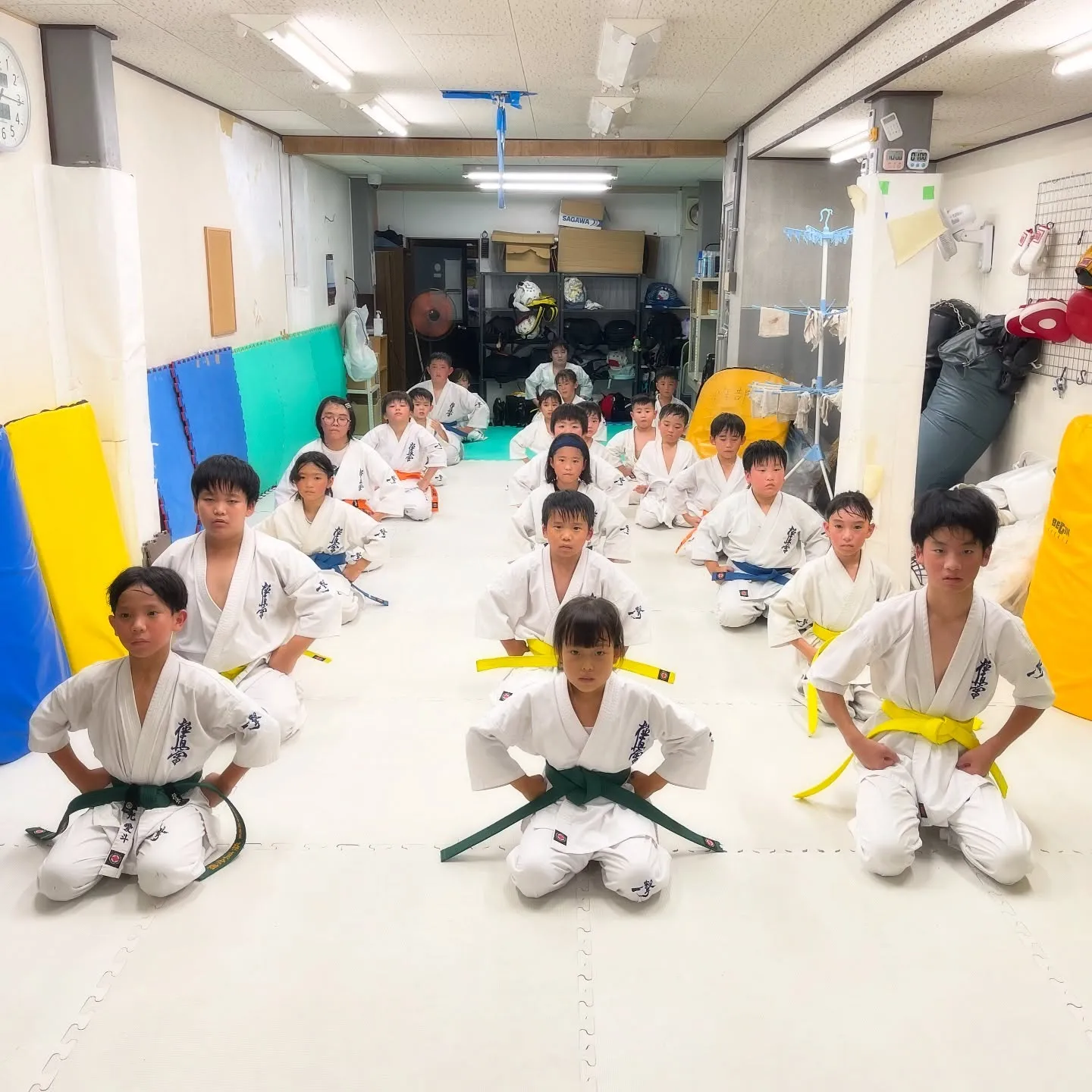 今日の稽古は、みんな頑張りました！