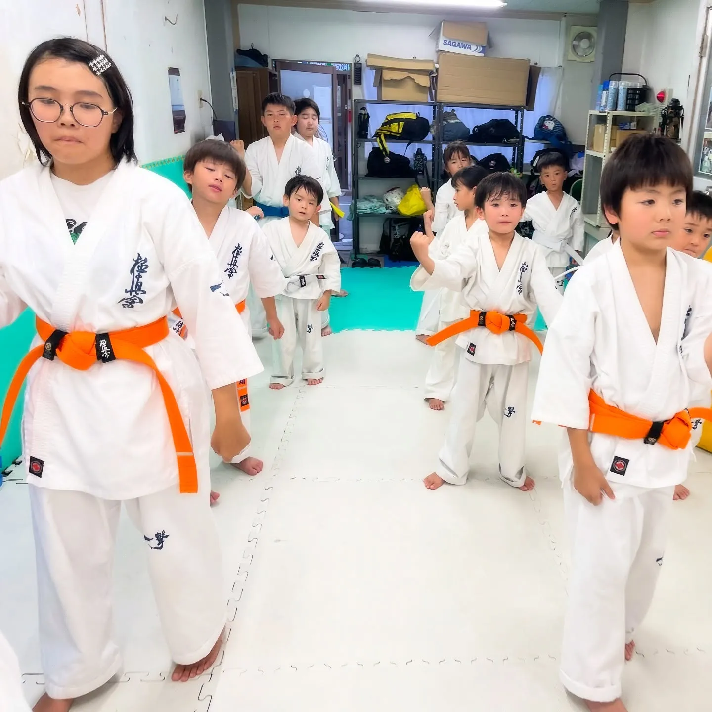 今日の稽古は、みんな頑張りました！