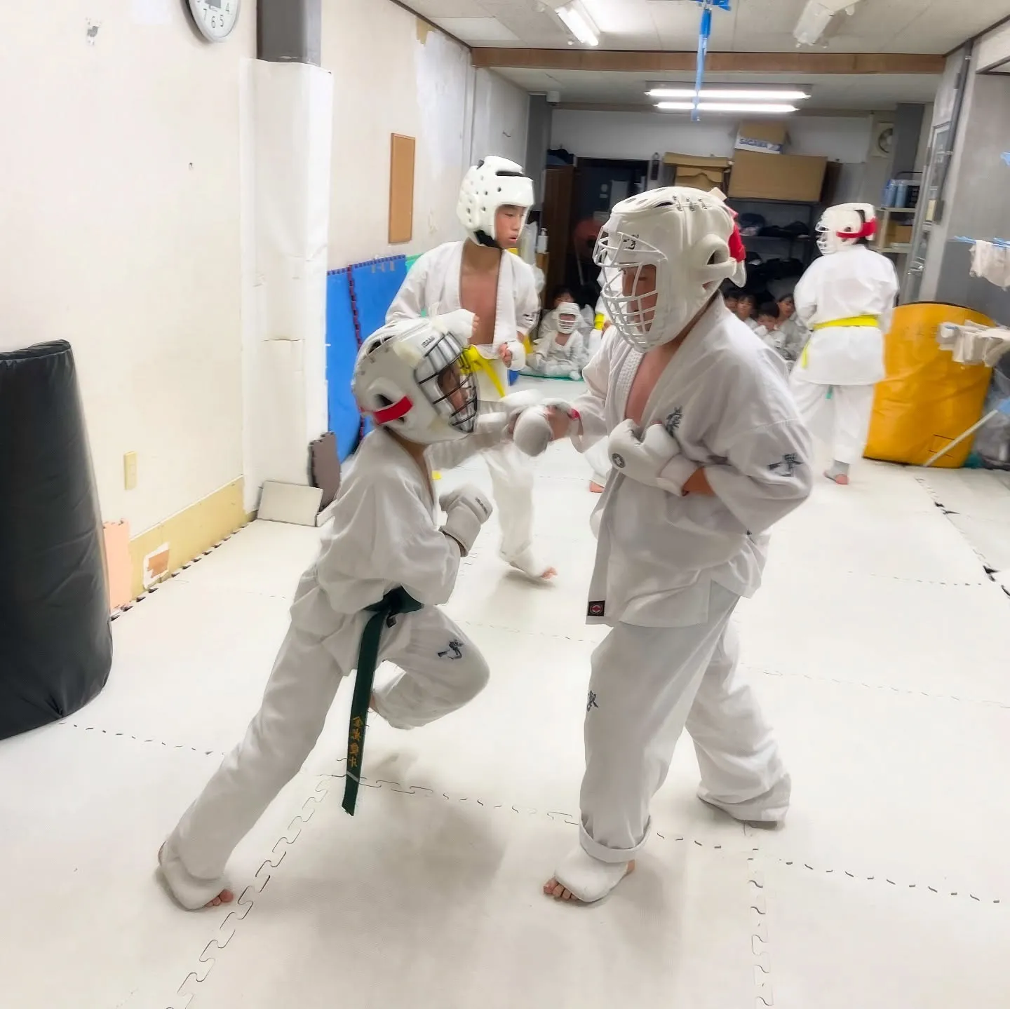 今日の稽古は、みんな頑張りました！