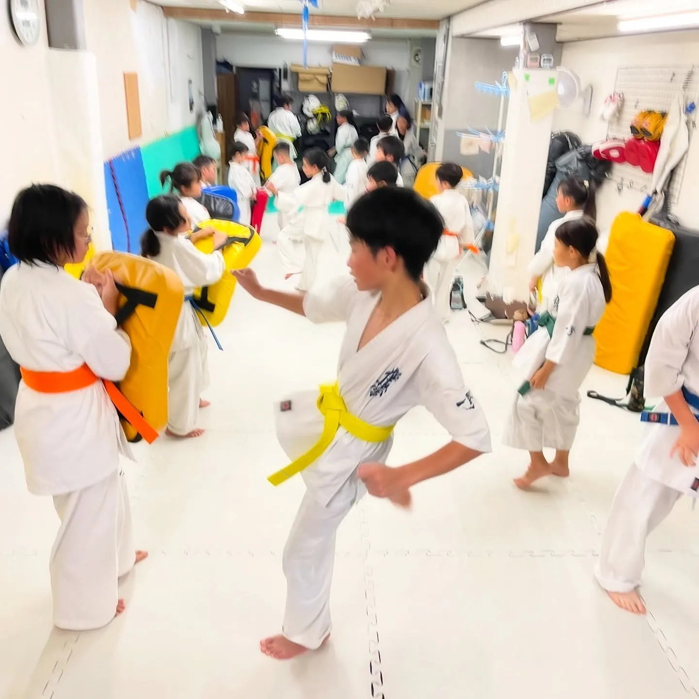 今日の稽古は、みんな頑張りました！