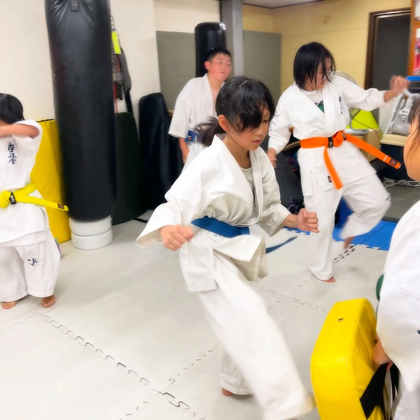 今日の稽古は、みんな頑張りました！