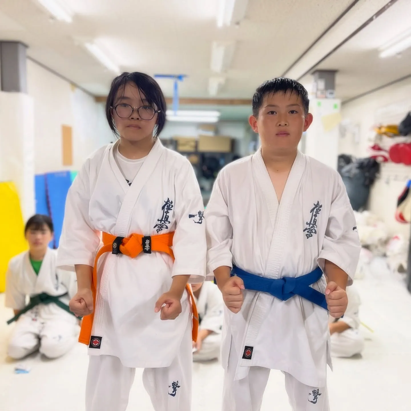 稽古でやってきた事を信じて頑張れよ！