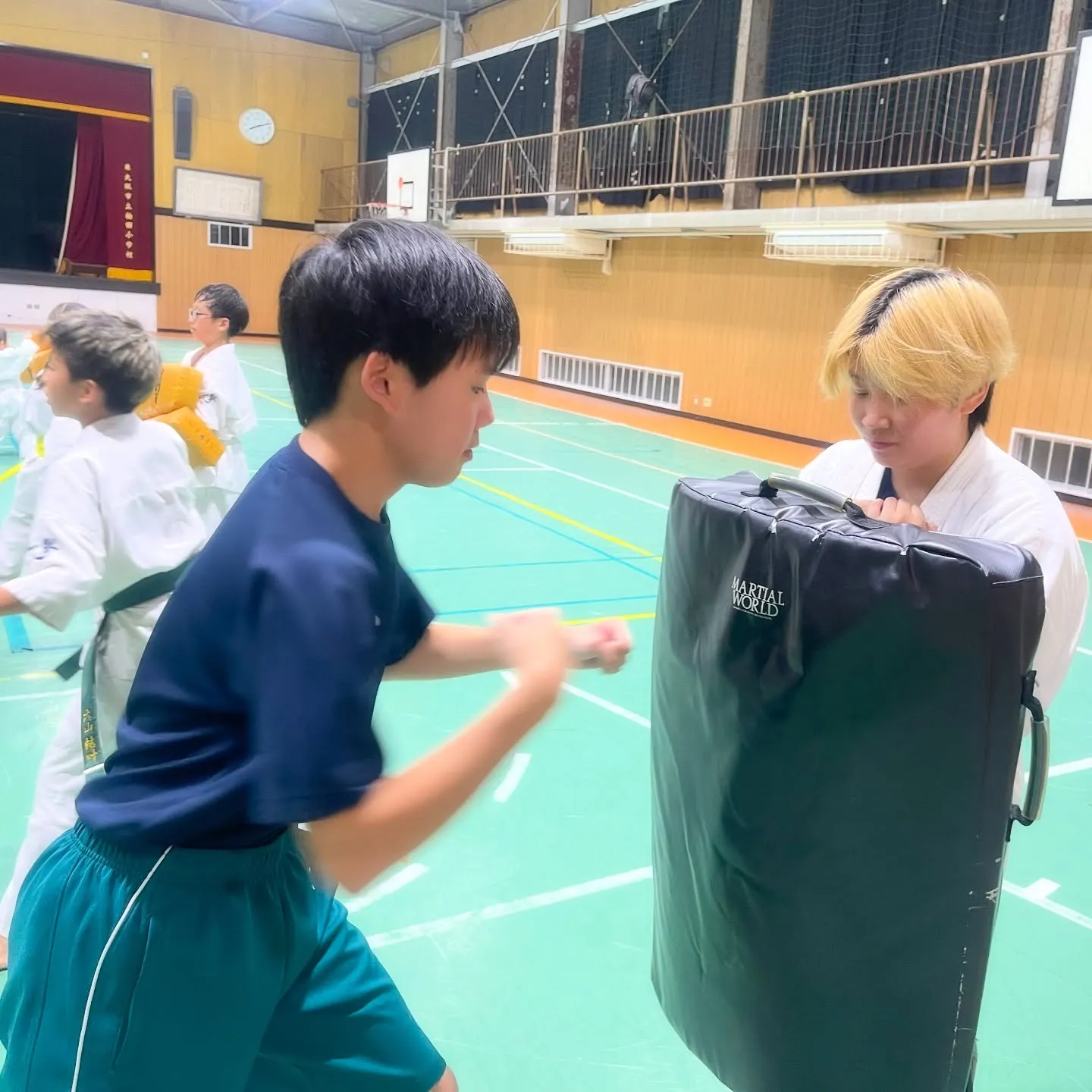 大雨に負けず頑張りました！