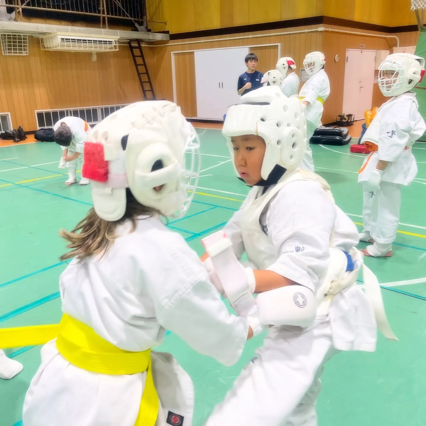 大雨に負けず頑張りました！