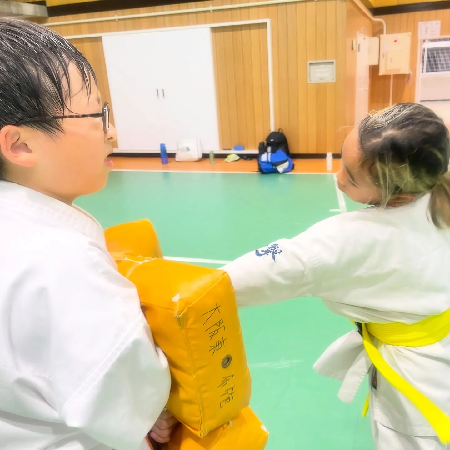 大雨に負けず頑張りました！