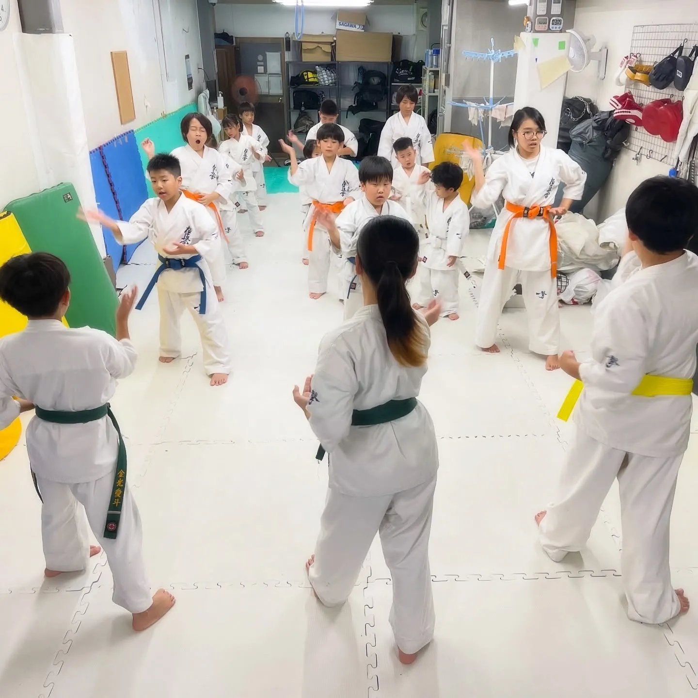 今日もみんな頑張りました！