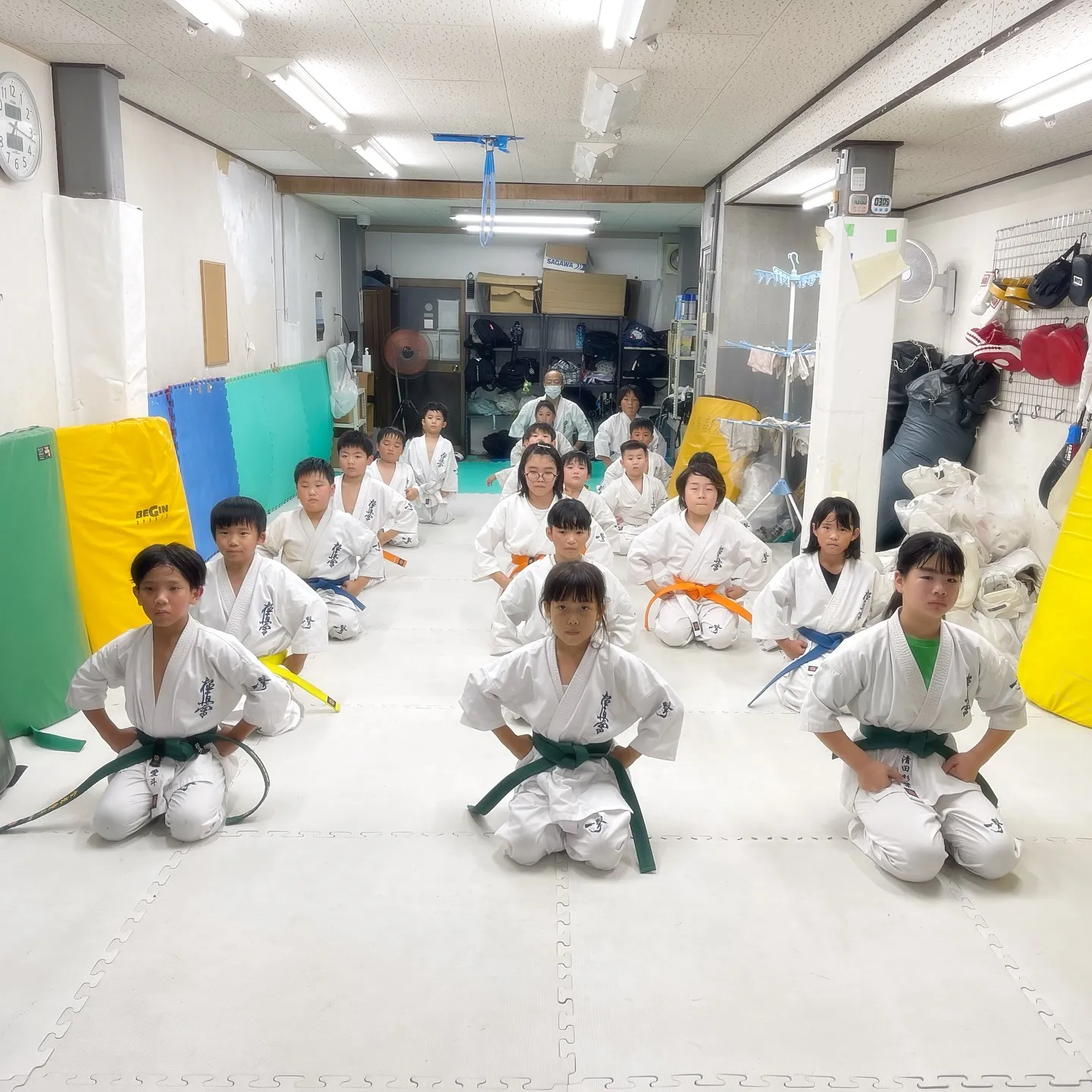 少年部！明日も頑張ろう！