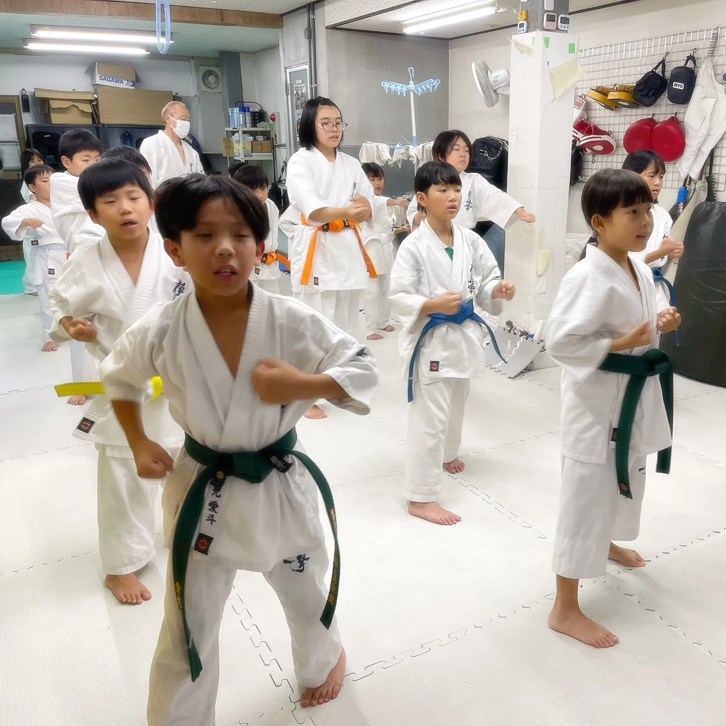 少年部！明日も頑張ろう！