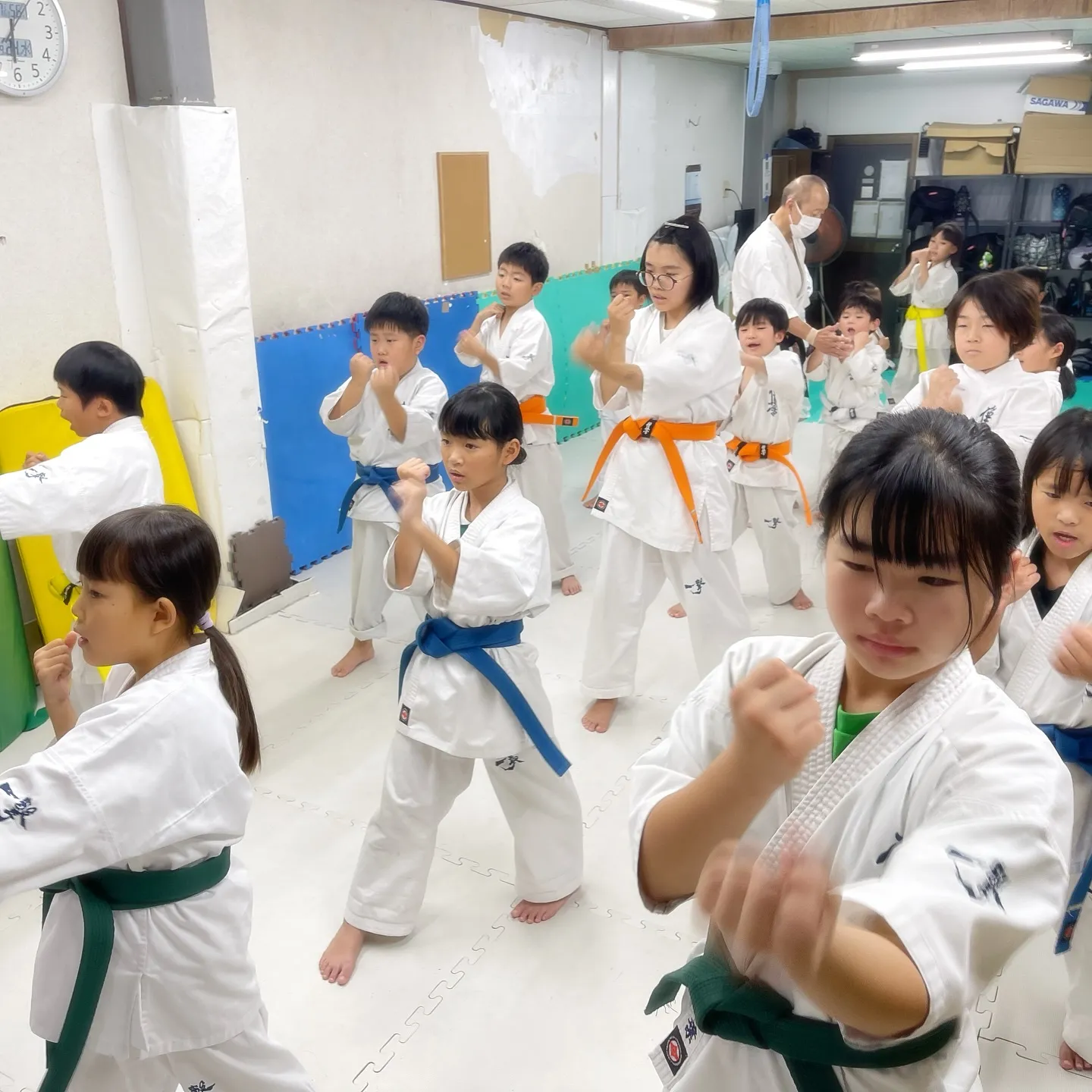 少年部！明日も頑張ろう！