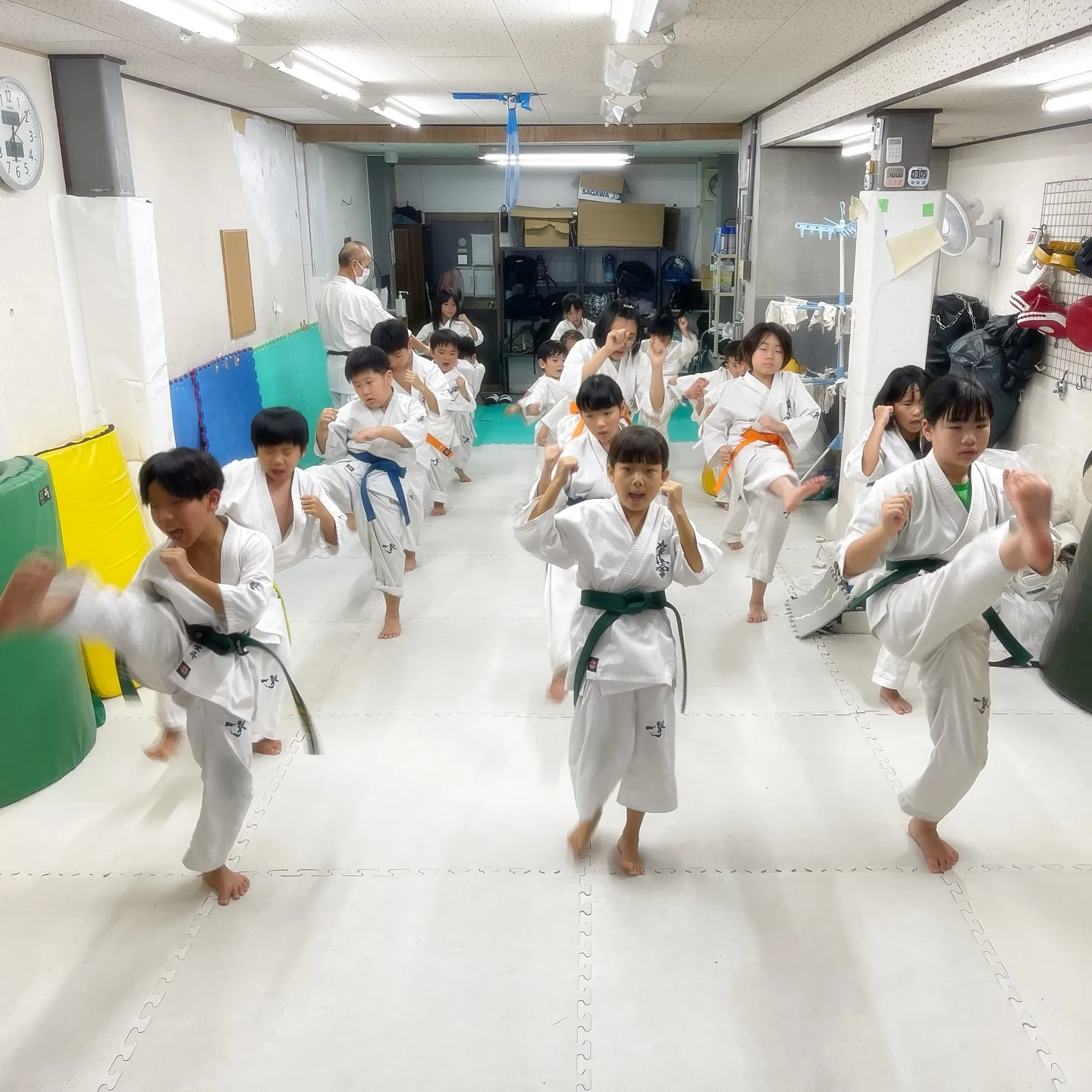 少年部！明日も頑張ろう！