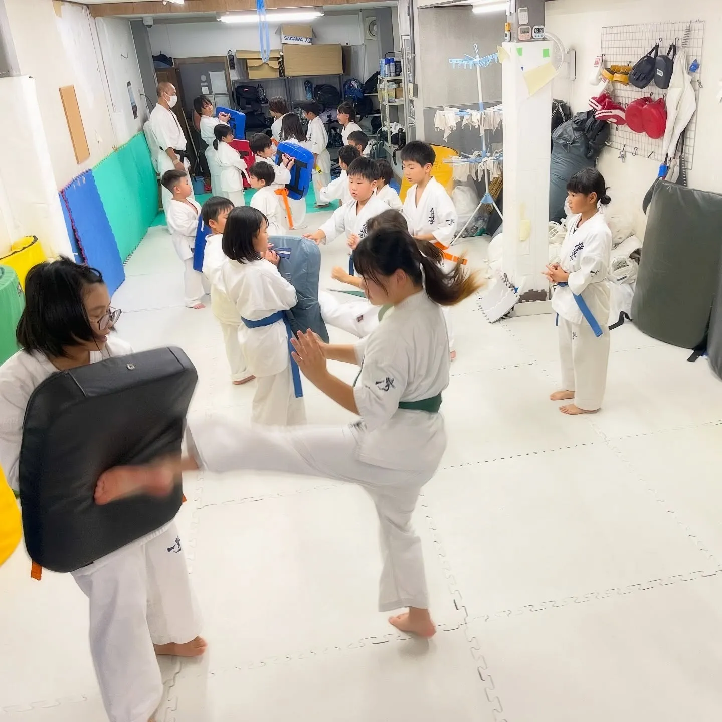 少年部！明日も頑張ろう！