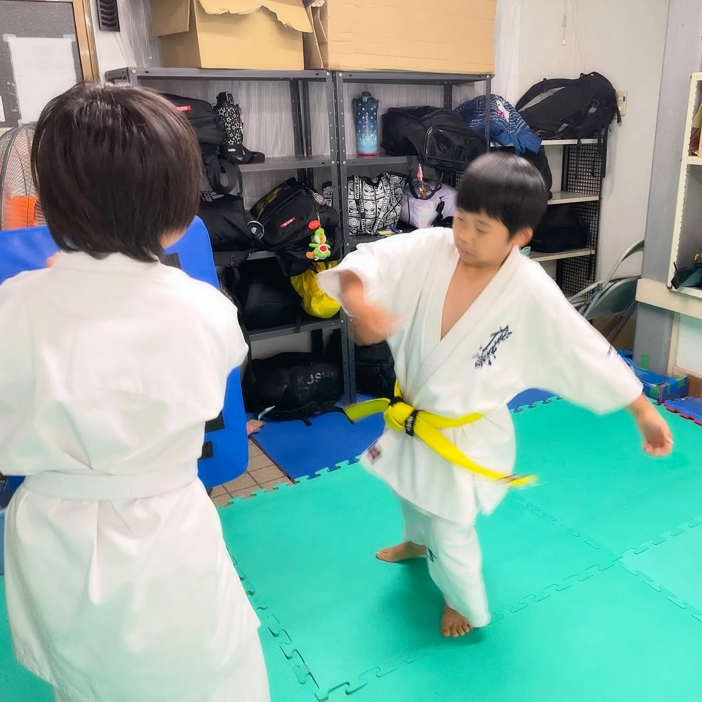 少年部！明日も頑張ろう！