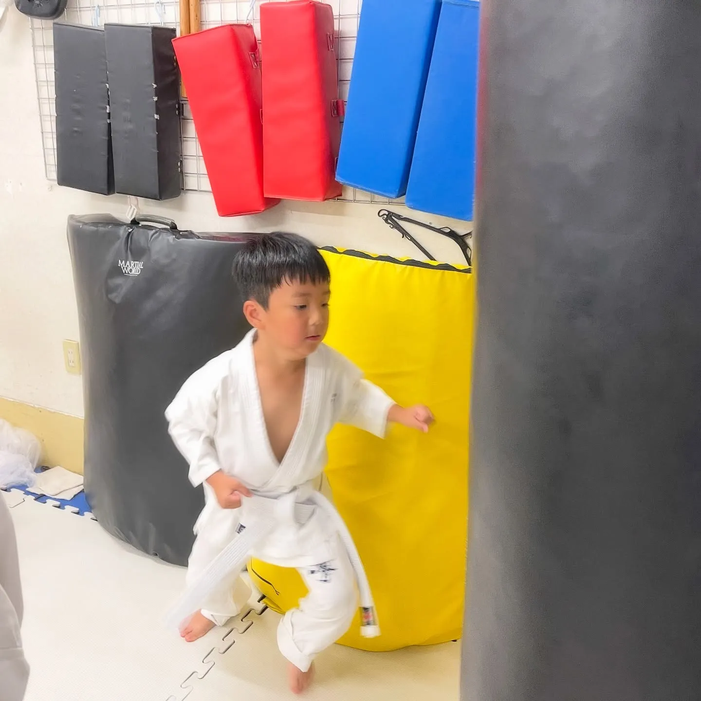 少年部！明日も頑張ろう！