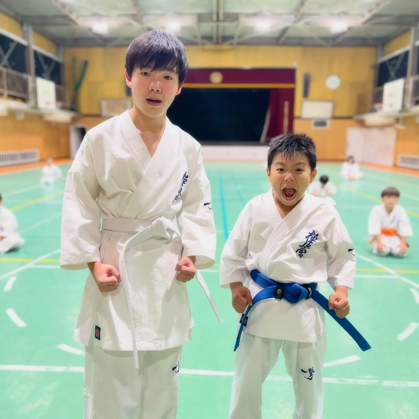 今日もみんな頑張りました！