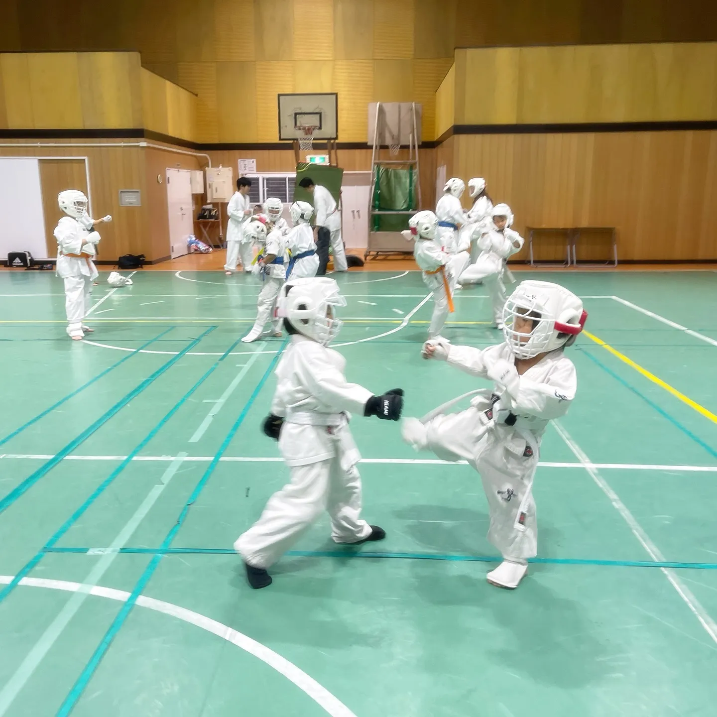 今日もみんな頑張りました！