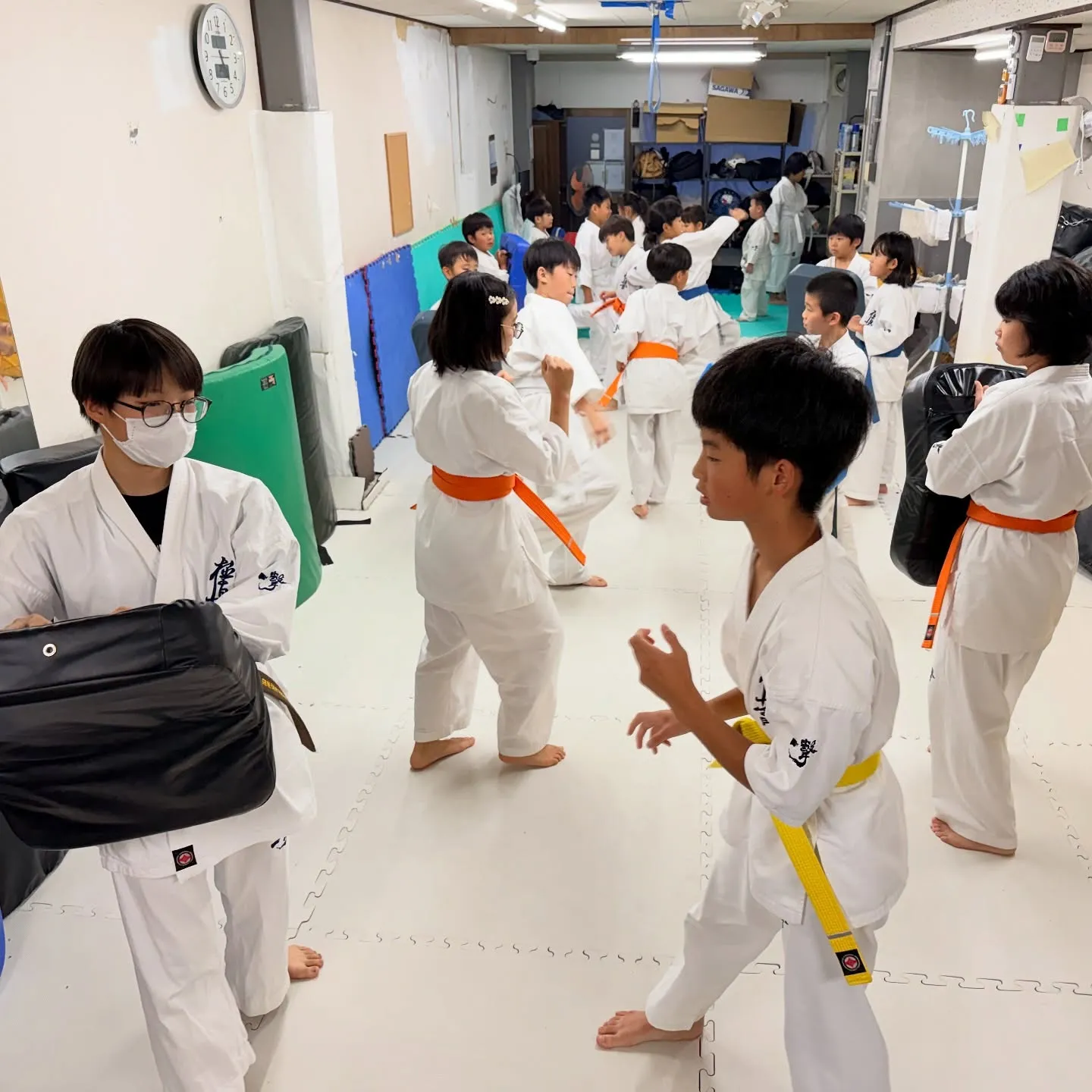 大雨でしたが、みんな頑張りました!