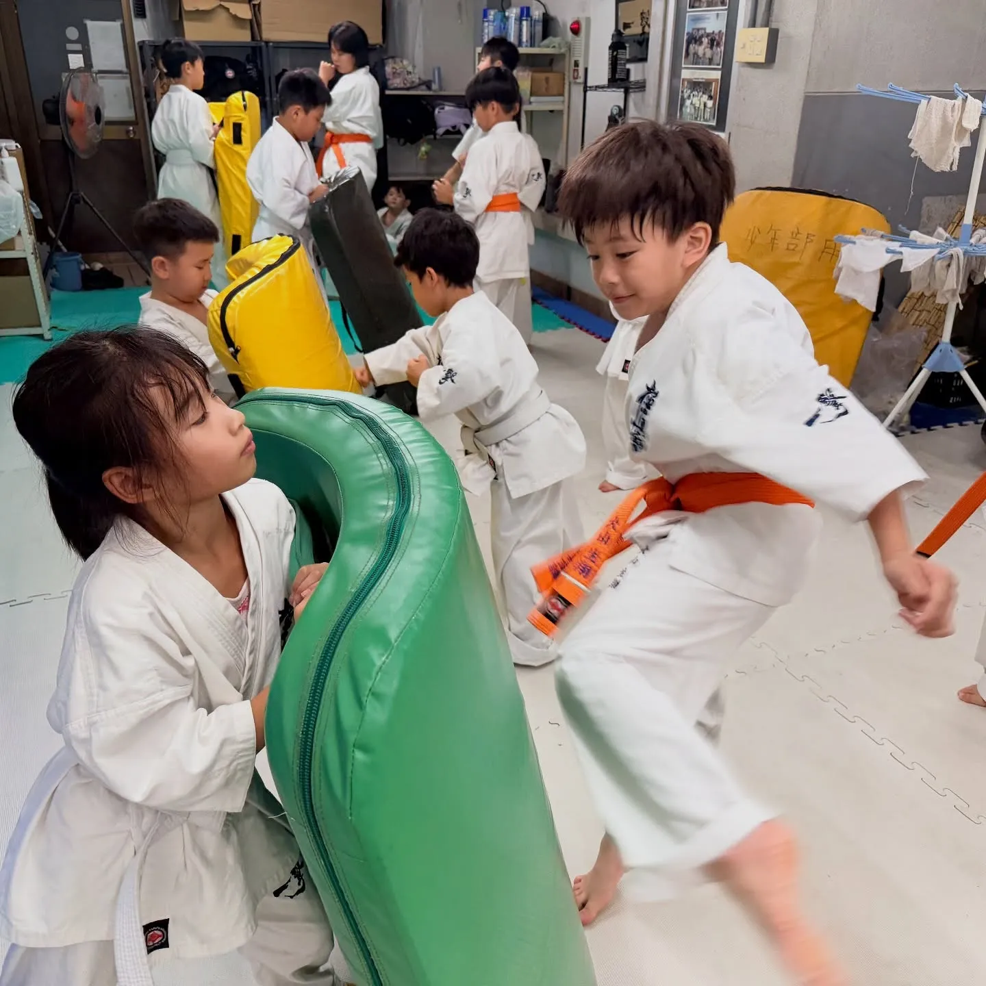 大雨でしたが、みんな頑張りました!