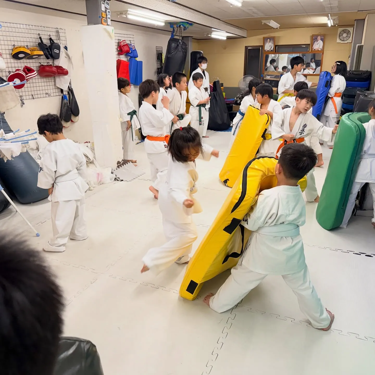 大雨でしたが、みんな頑張りました!